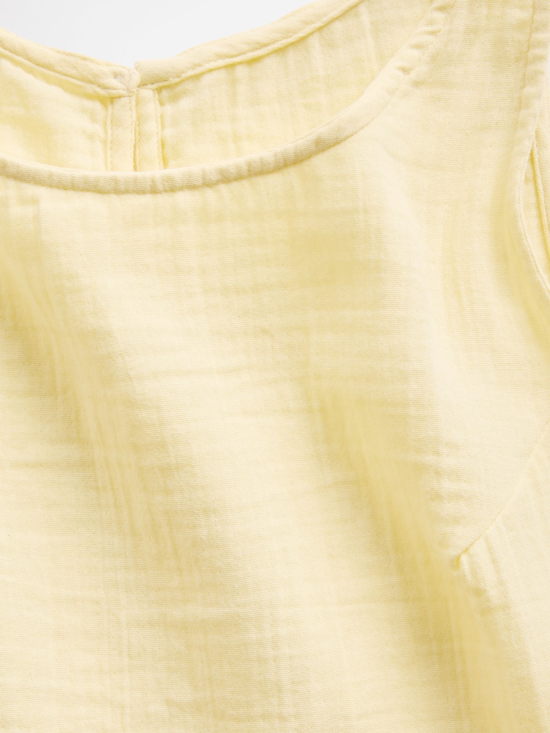 Yellow Gauze Racer Shell Vest - Image 4 of 4