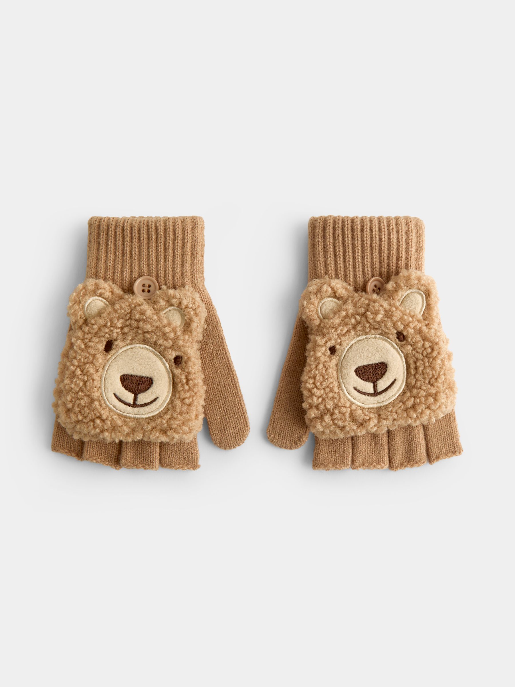 Brown Bear Gloves - Image 1 of 4