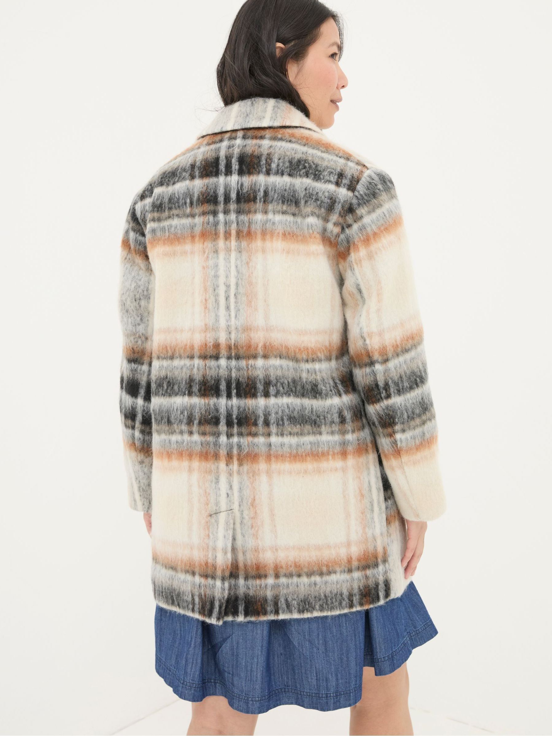 Brown Marin Wool Blend Coat - Image 2 of 6