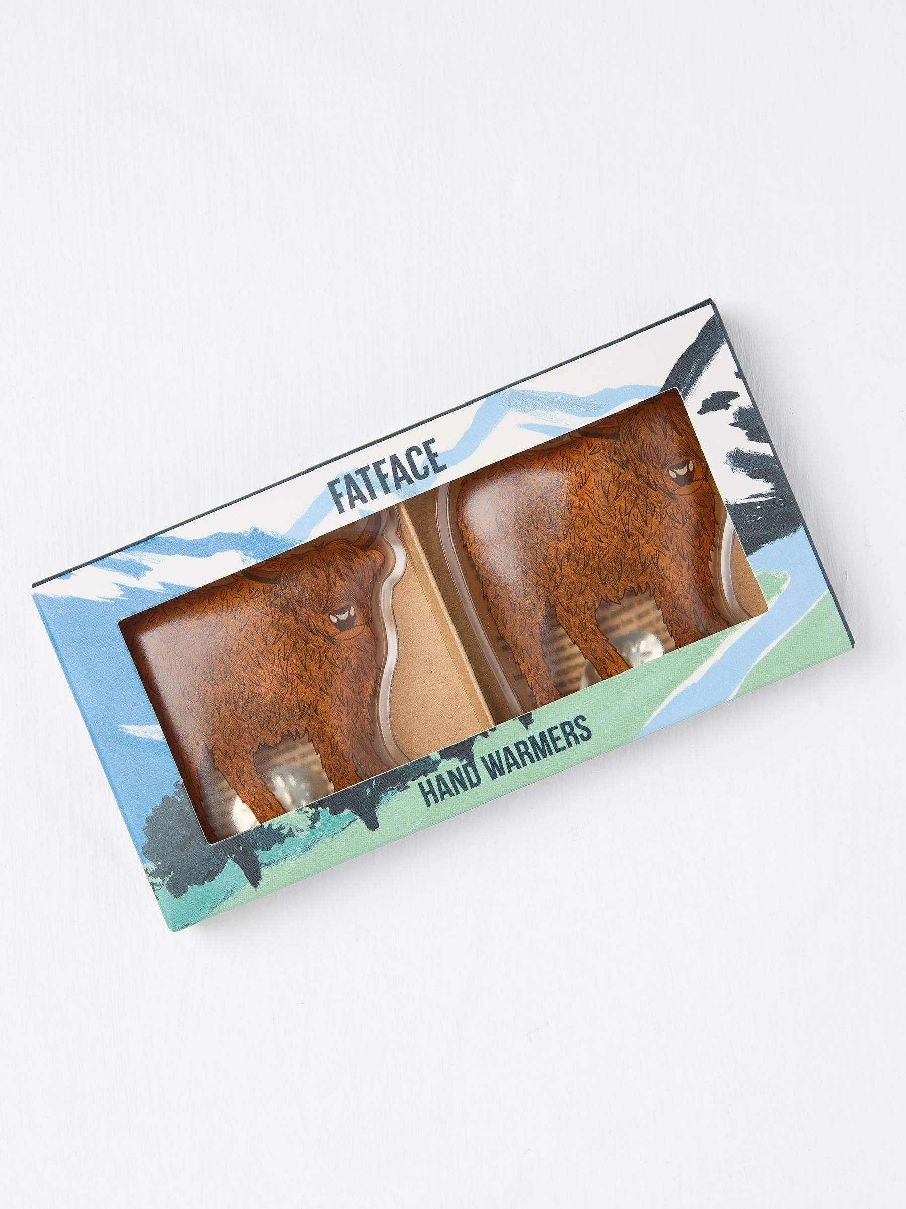 Multi Colour Highland Cow Hand Warmers - Image 1 of 2