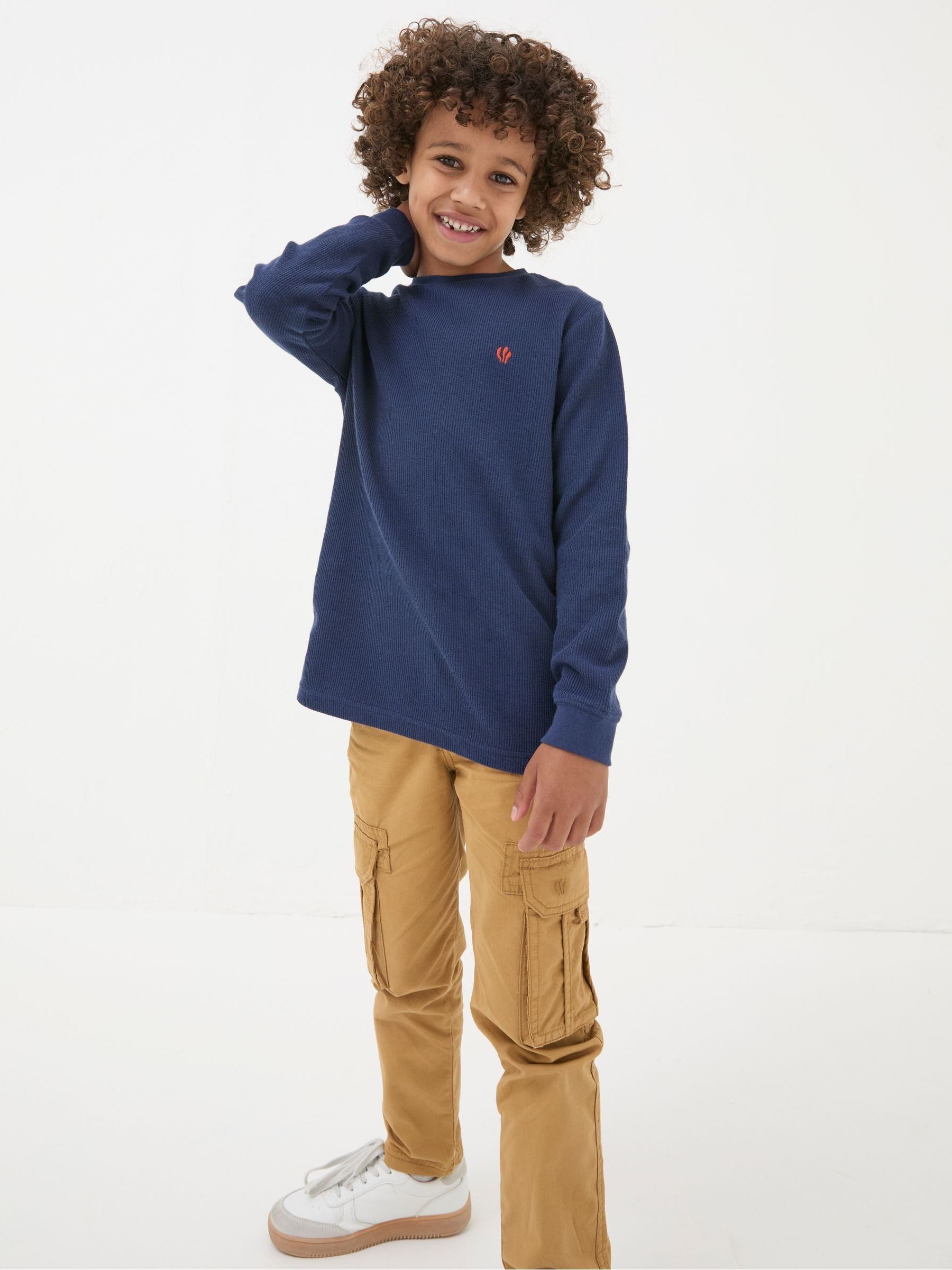 Navy Blue T-Shirt - Image 1 of 4 Navy Blue T-Shirt - Image 1 of 4