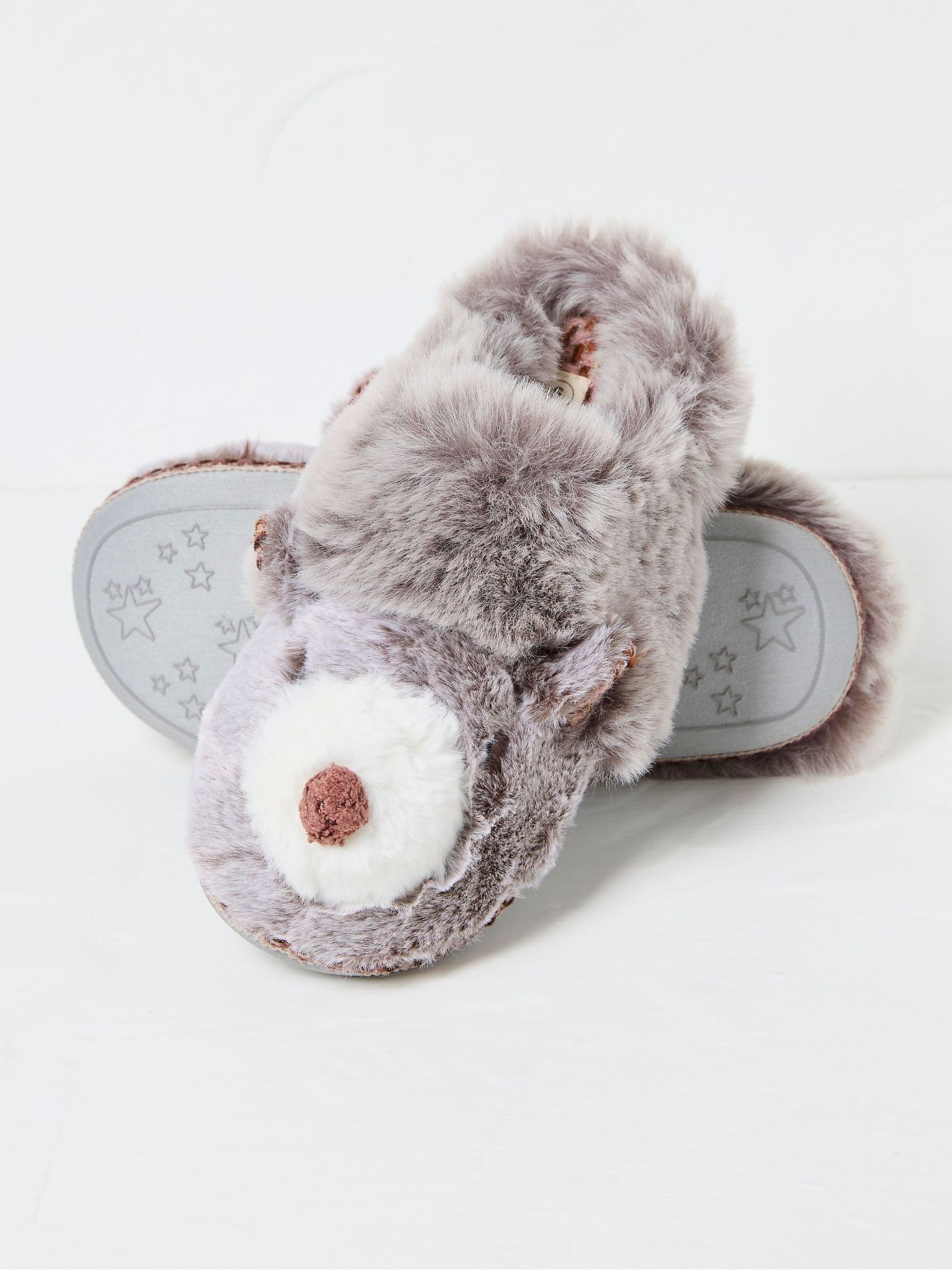 Hope Grey Hedgehog Mules - Image 1 of 2