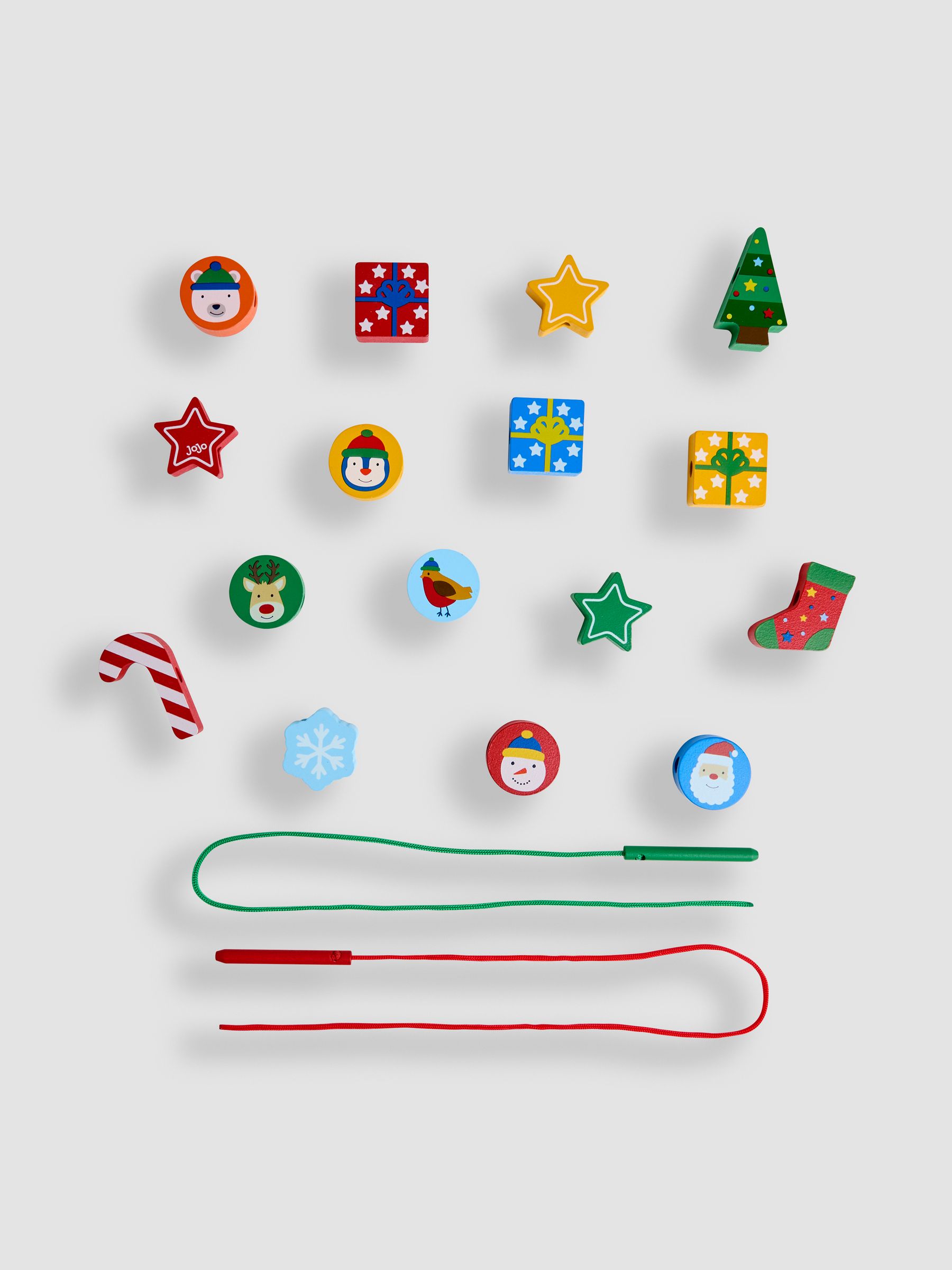Christmas Threading Beads - Image 3 of 4