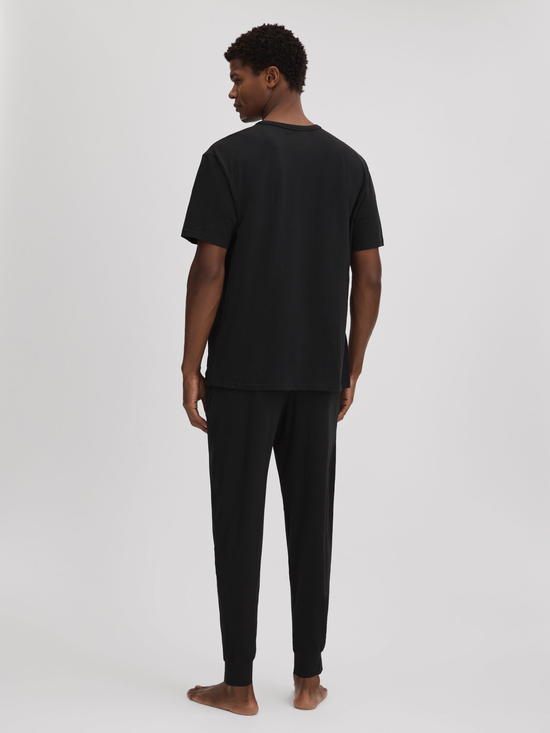 Calvin Klein Underwear T-Shirt and Joggers Set in Black - Image 6 of 6