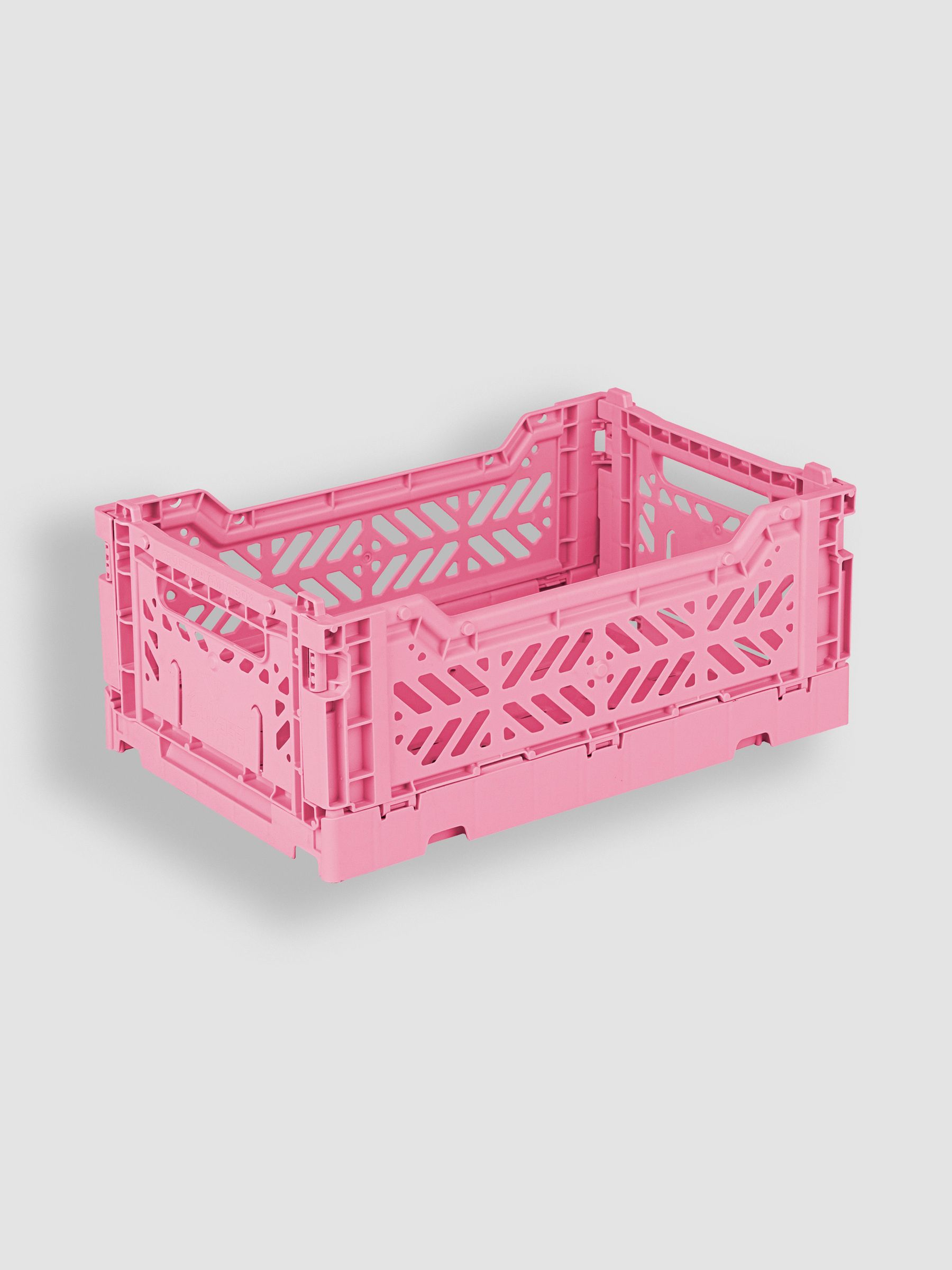 Baby Pink Aykasa Mini Folding Crate - Image 2 of 3