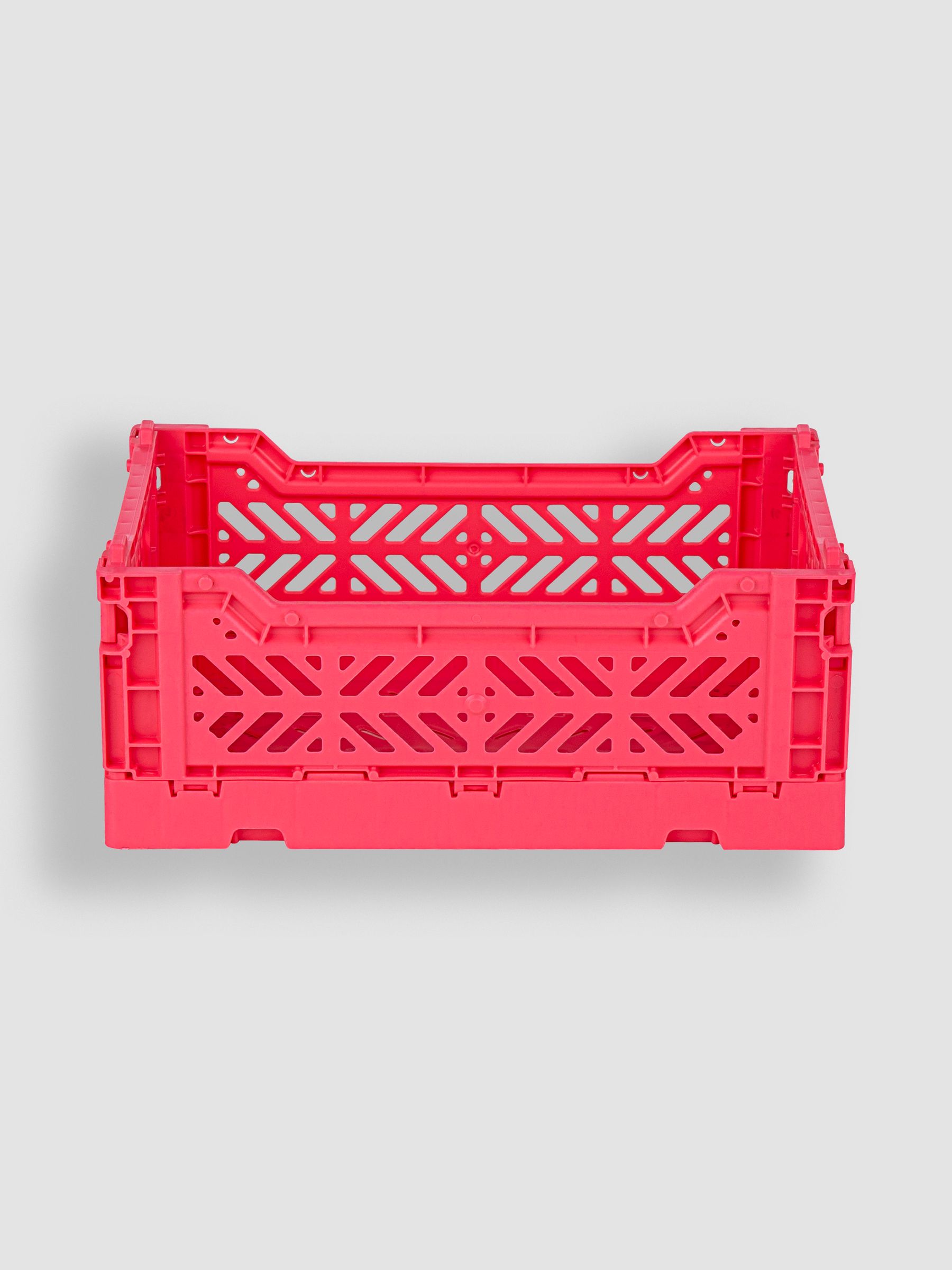 Dark Pink Aykasa Mini Folding Crate - Image 1 of 3