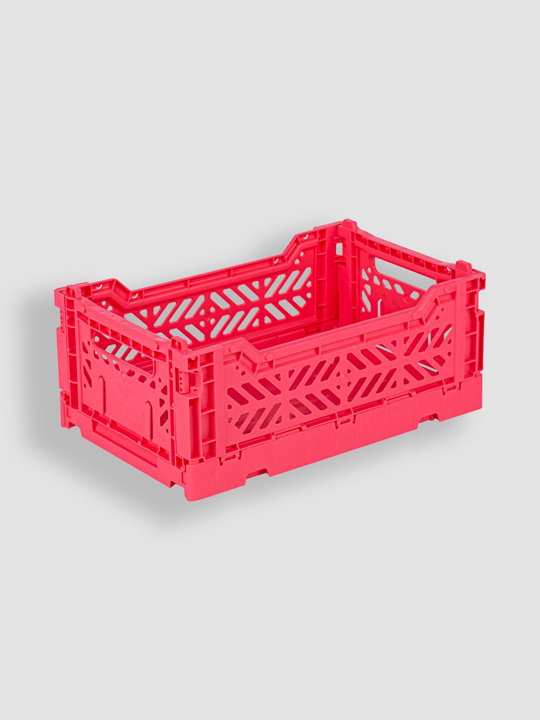 Dark Pink Aykasa Mini Folding Crate - Image 2 of 3