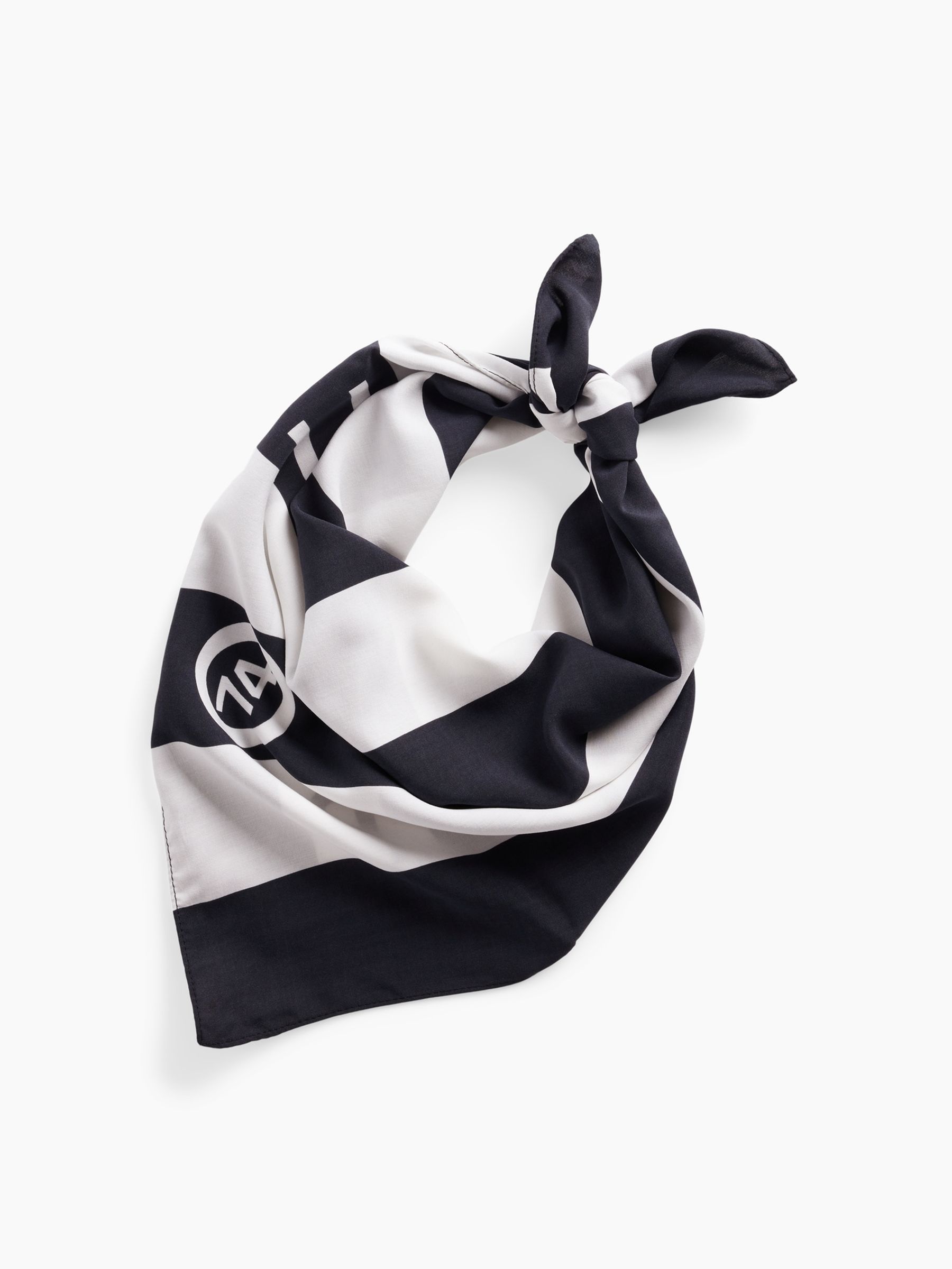 OuiGap Black/White Stripe Scarf - Image 2 of 4