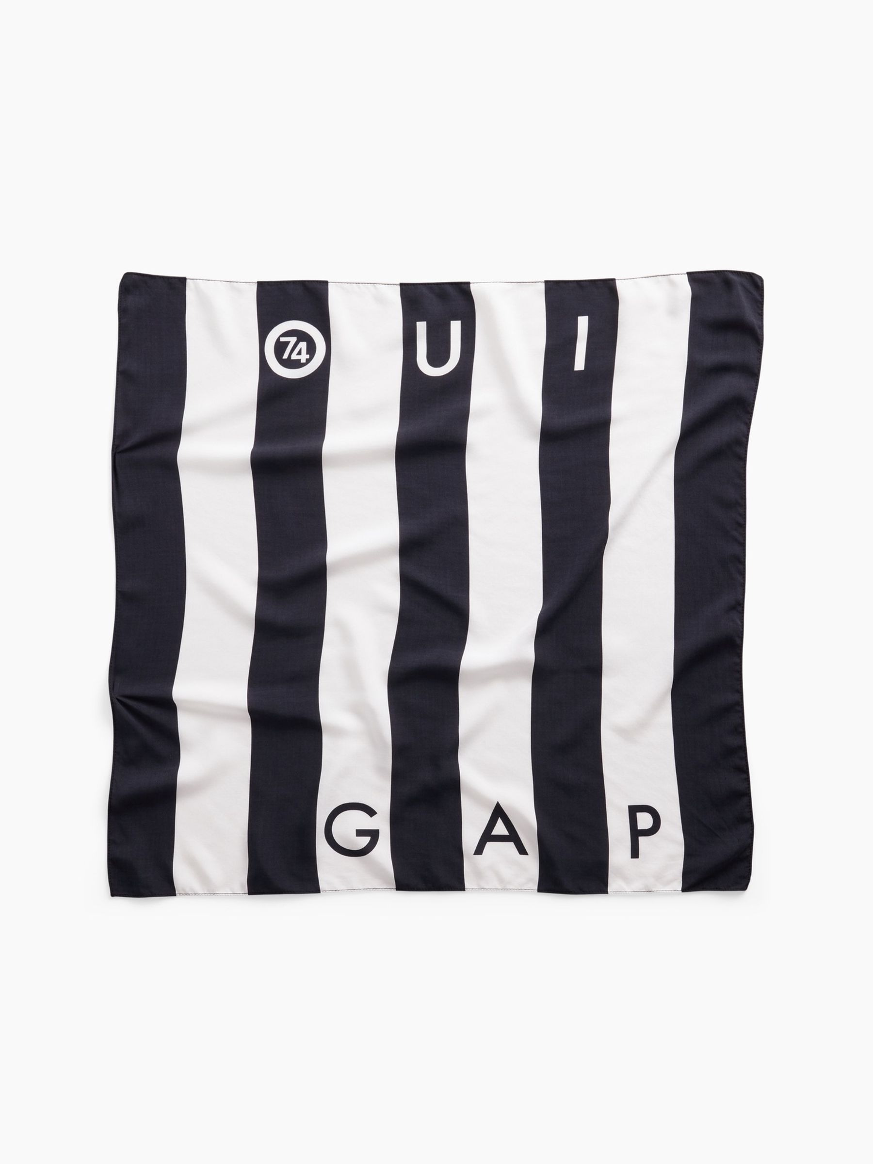 OuiGap Black/White Stripe Scarf - Image 3 of 4