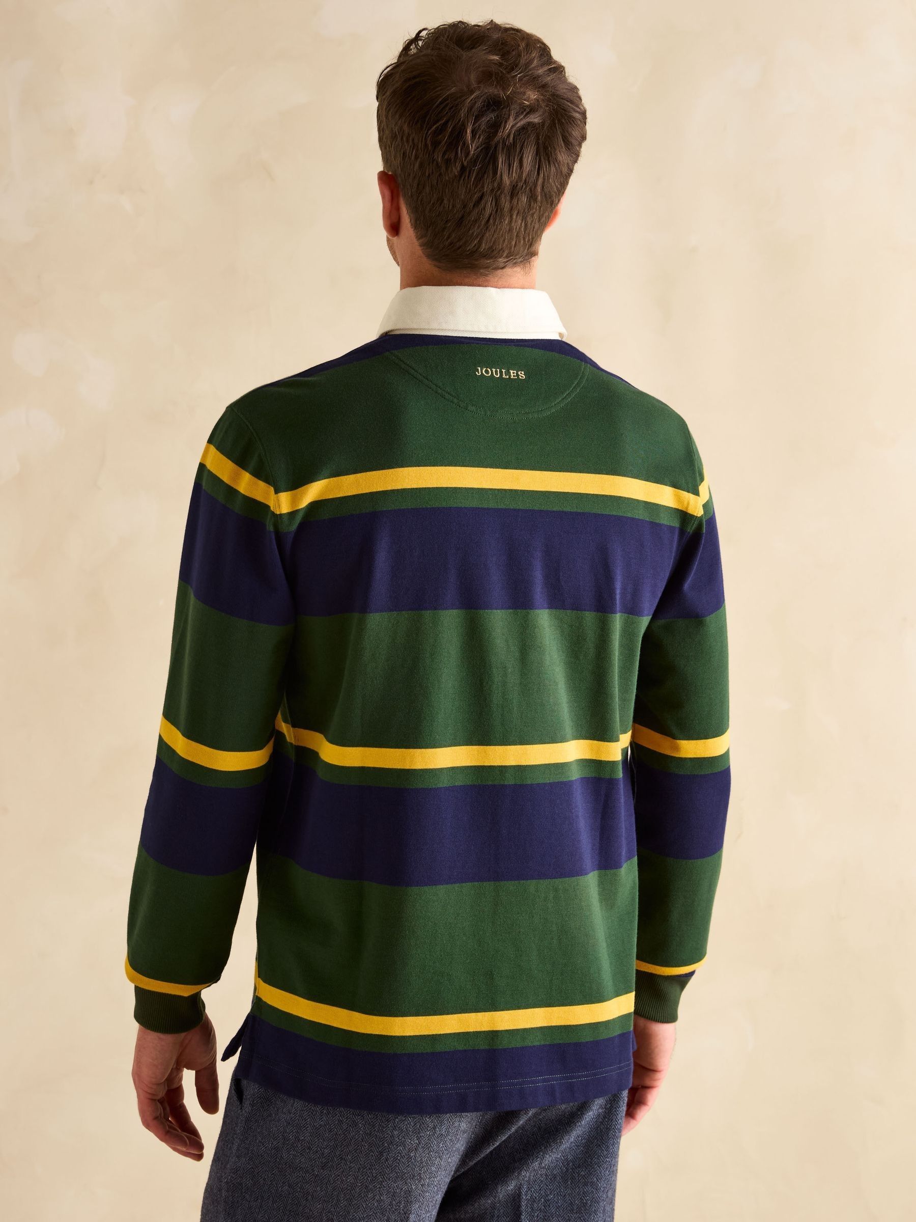 Rugby Club Green & Navy Shirt - Image 2 of 7