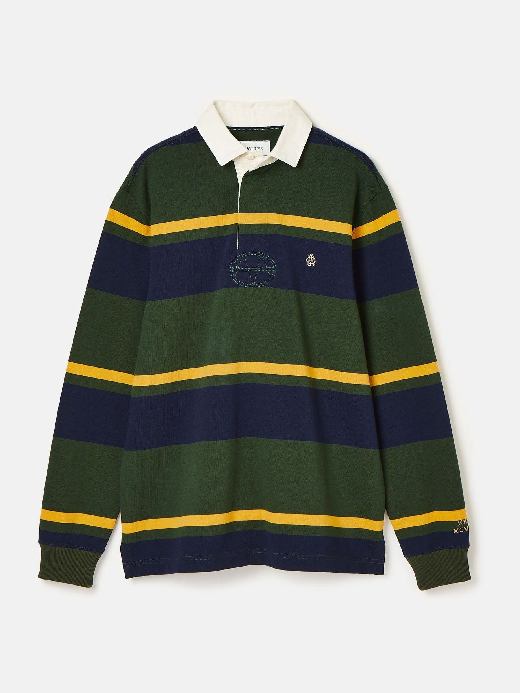 Rugby Club Green & Navy Shirt - Image 7 of 7
