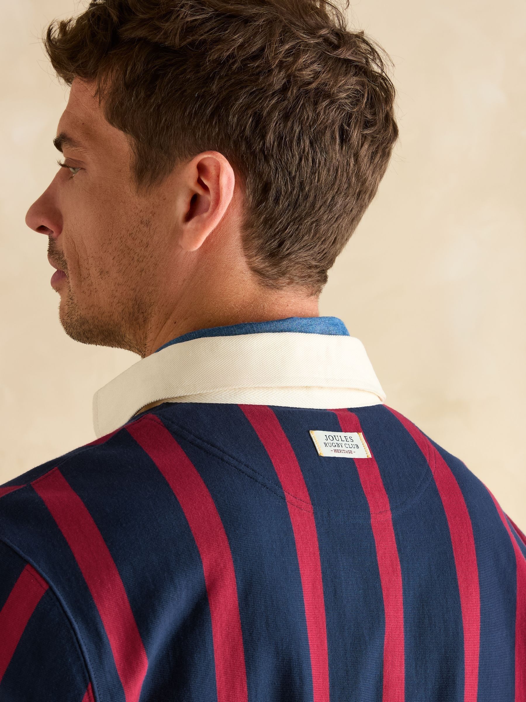 Rugby Club Navy & Red Shirt - Image 8 of 9