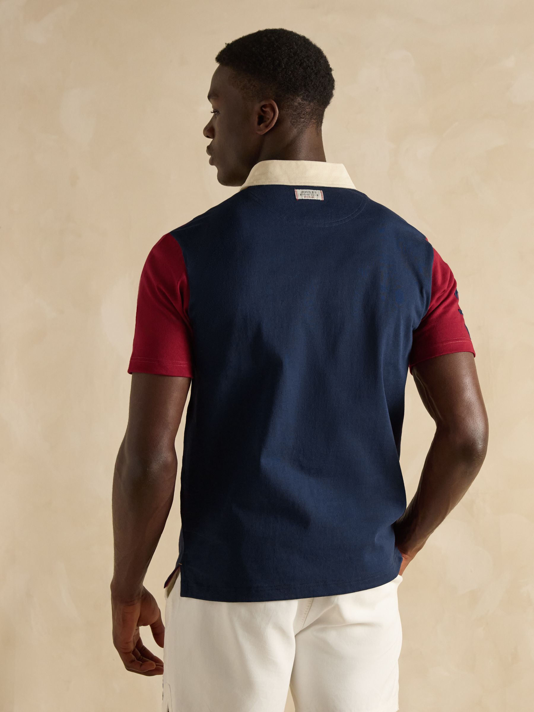 Short Sleeve Navy/Red Rugby Club Shirt - Image 2 of 6