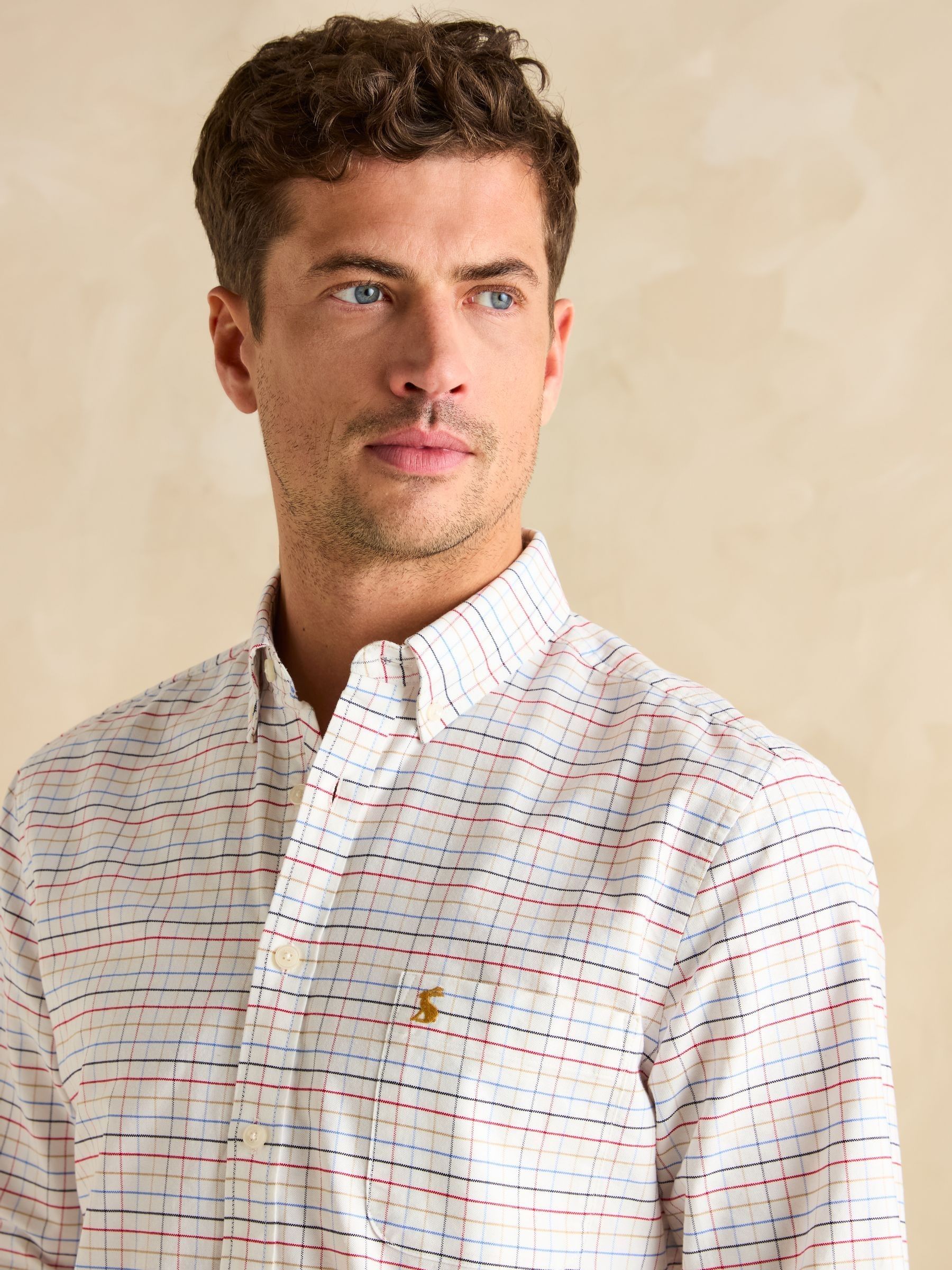 Oxford Cream Check - Image 5 of 8
