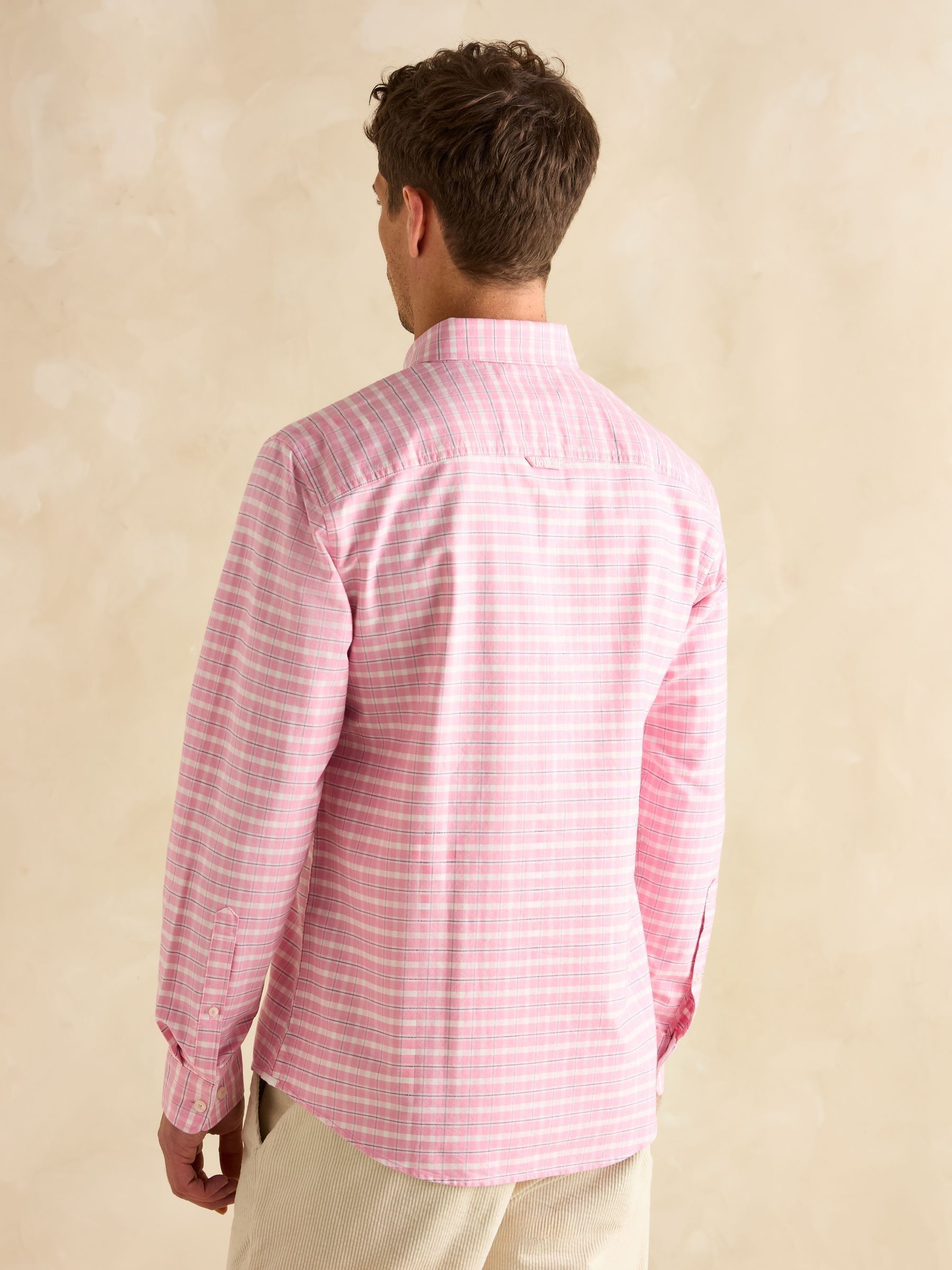 Oxford Light Pink Check Long Sleeve - Image 1 of 9