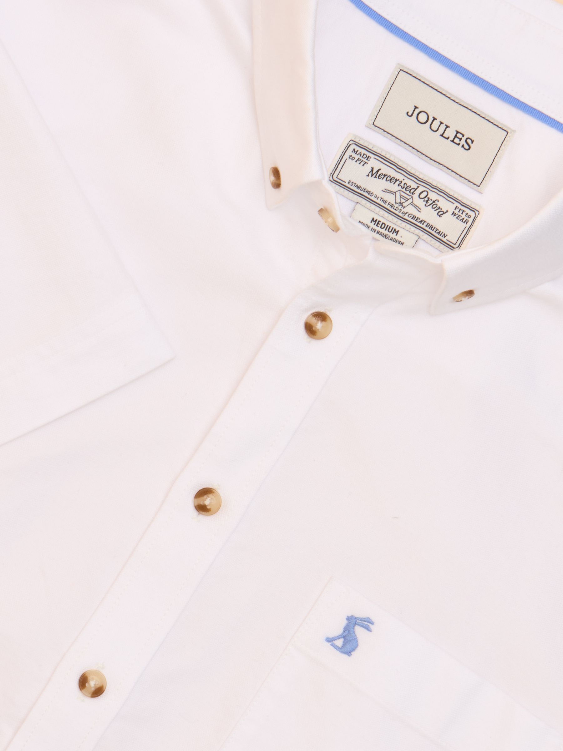 Oxford White Short Sleeve Classic Fit Shirt - Image 1 of 9
