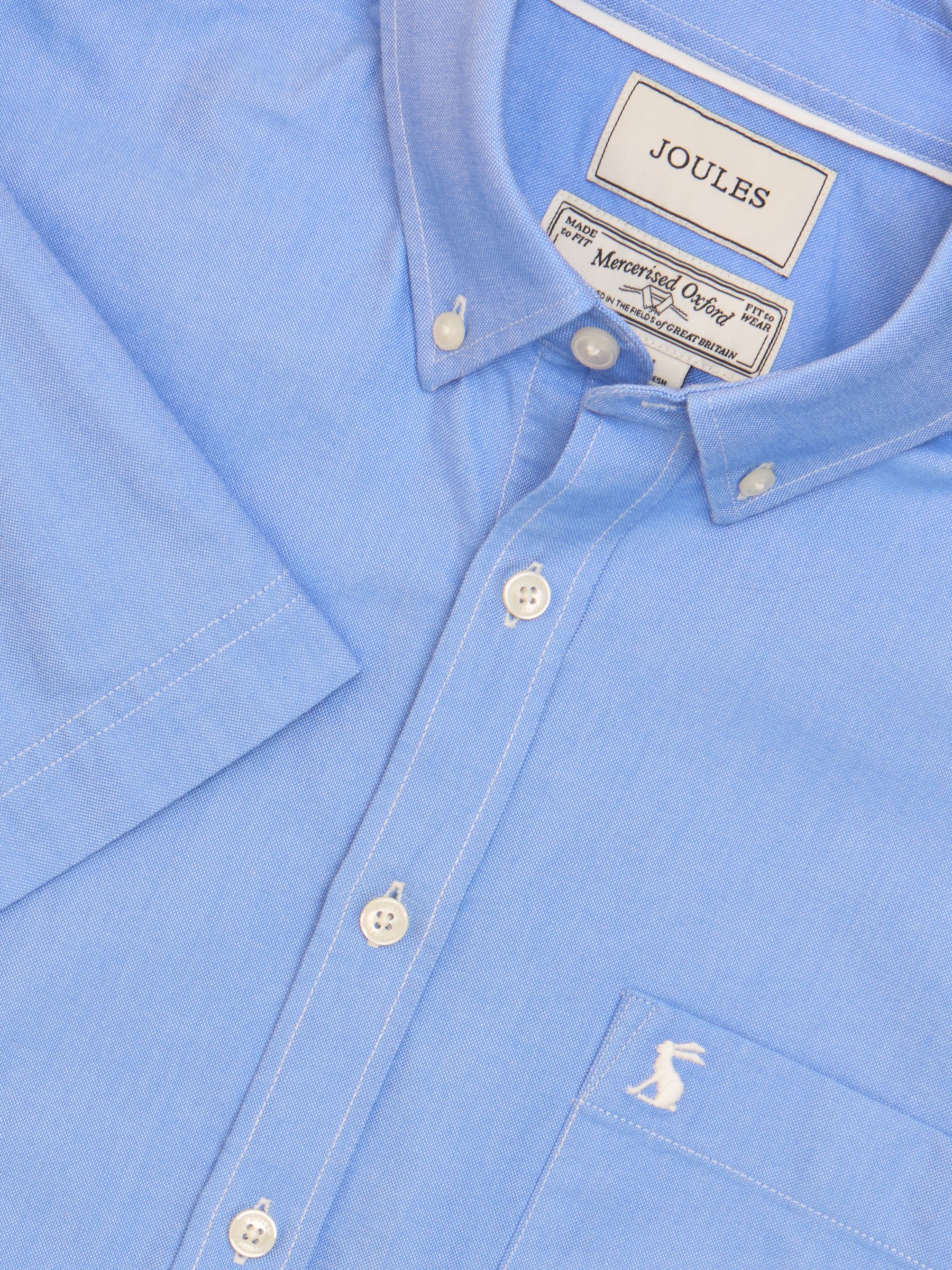 Oxford Blue Short Sleeve Classic Fit Shirt - Image 1 of 9