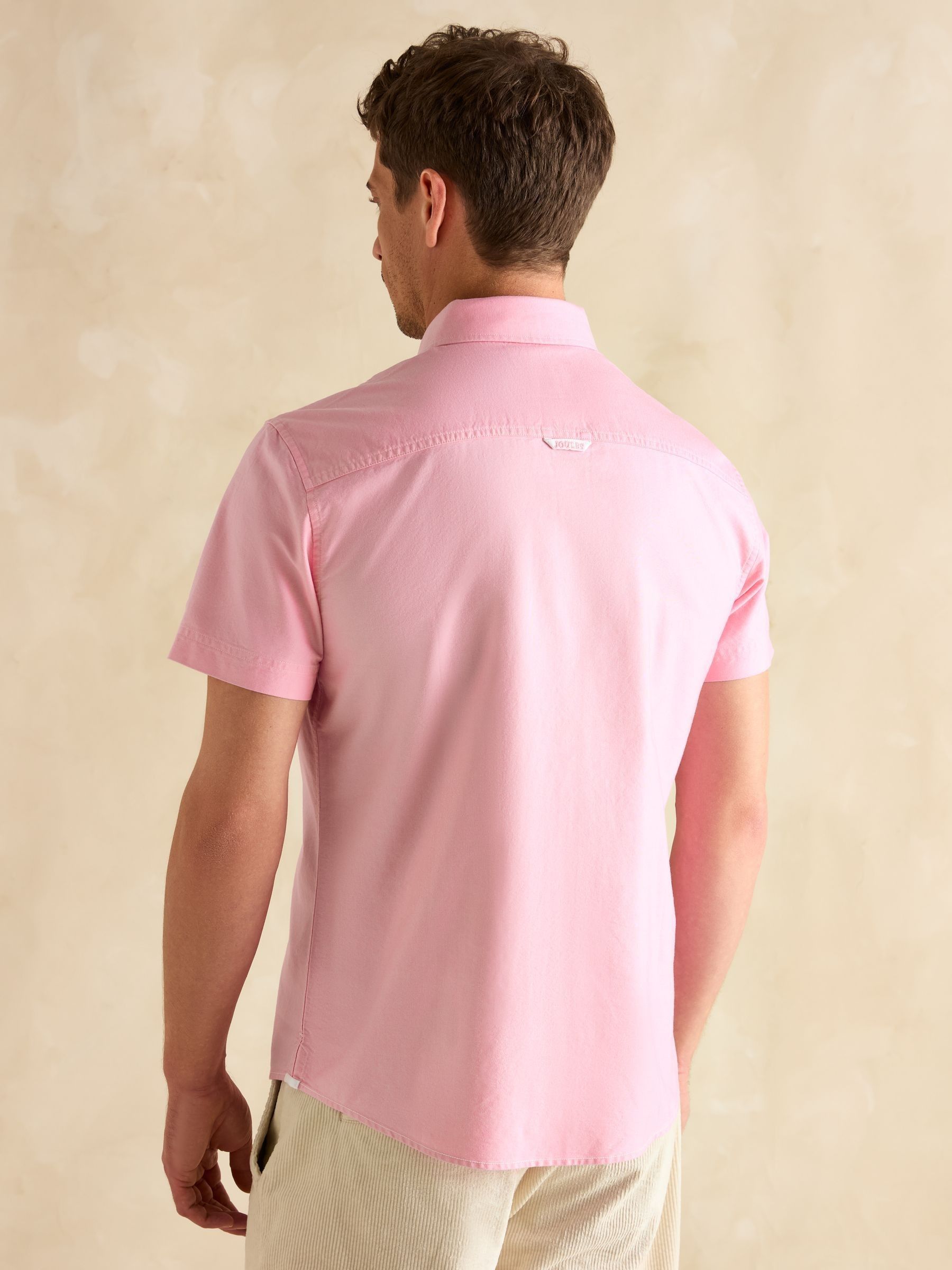 Oxford Pink Short Sleeve Classic Fit Shirt - Image 3 of 8