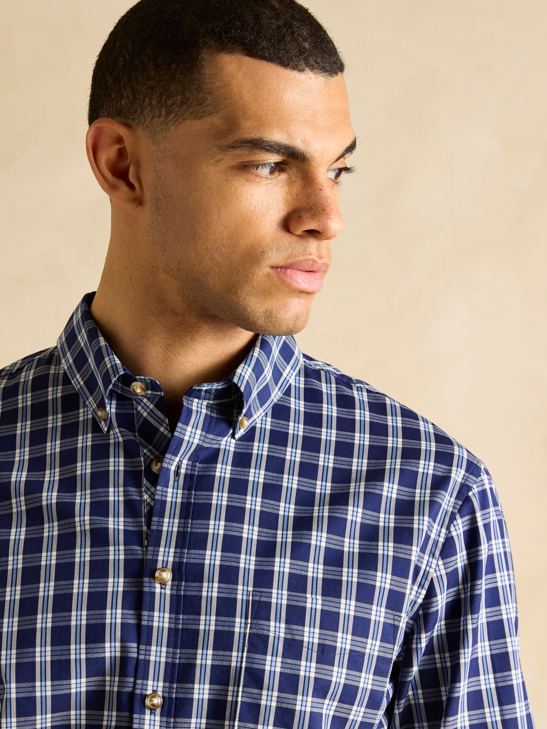 Get A Move On Blue Stretch Shirt - Image 5 of 7