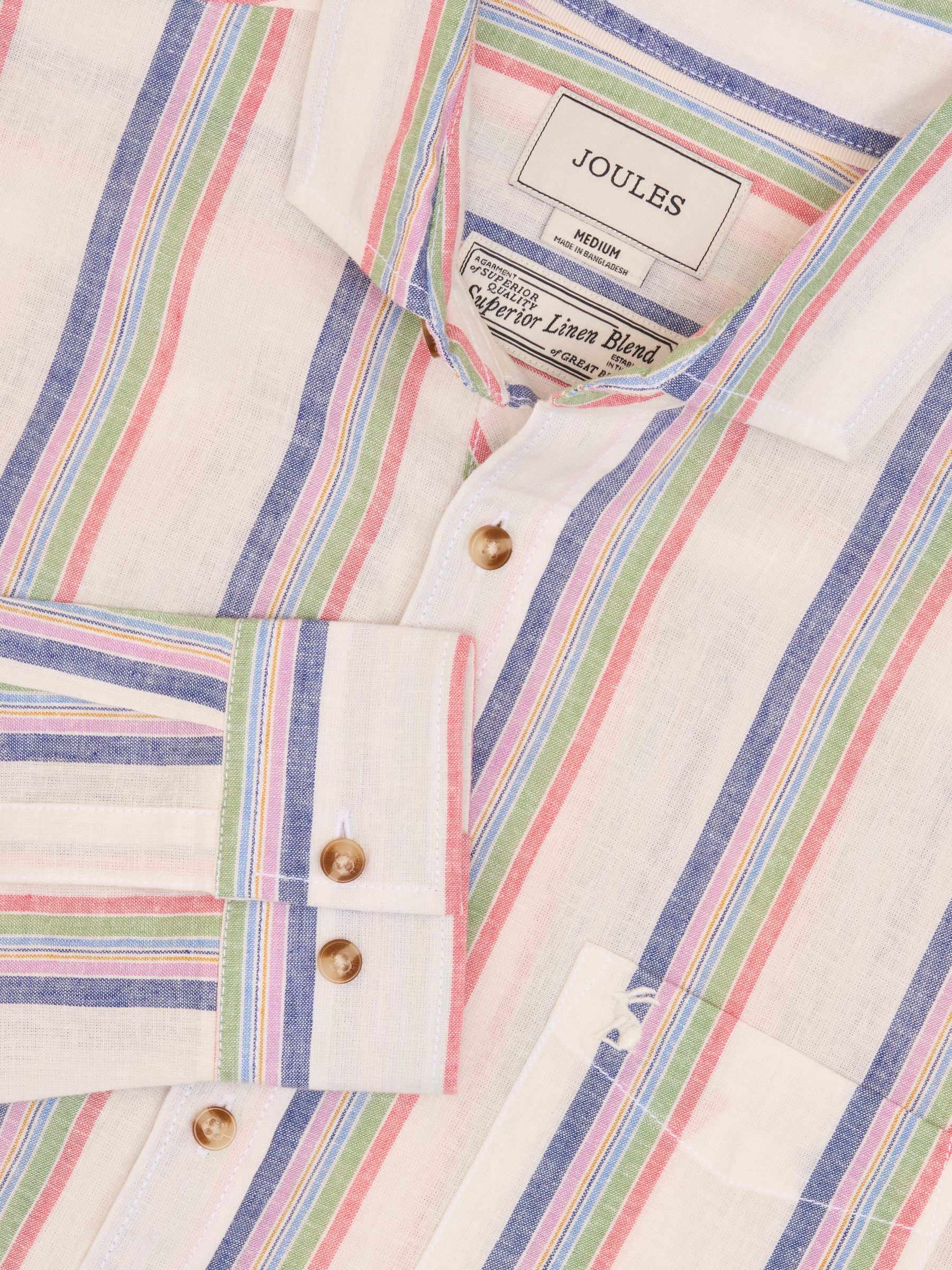 Linen Blend Multi Shirt - Image 8 of 8