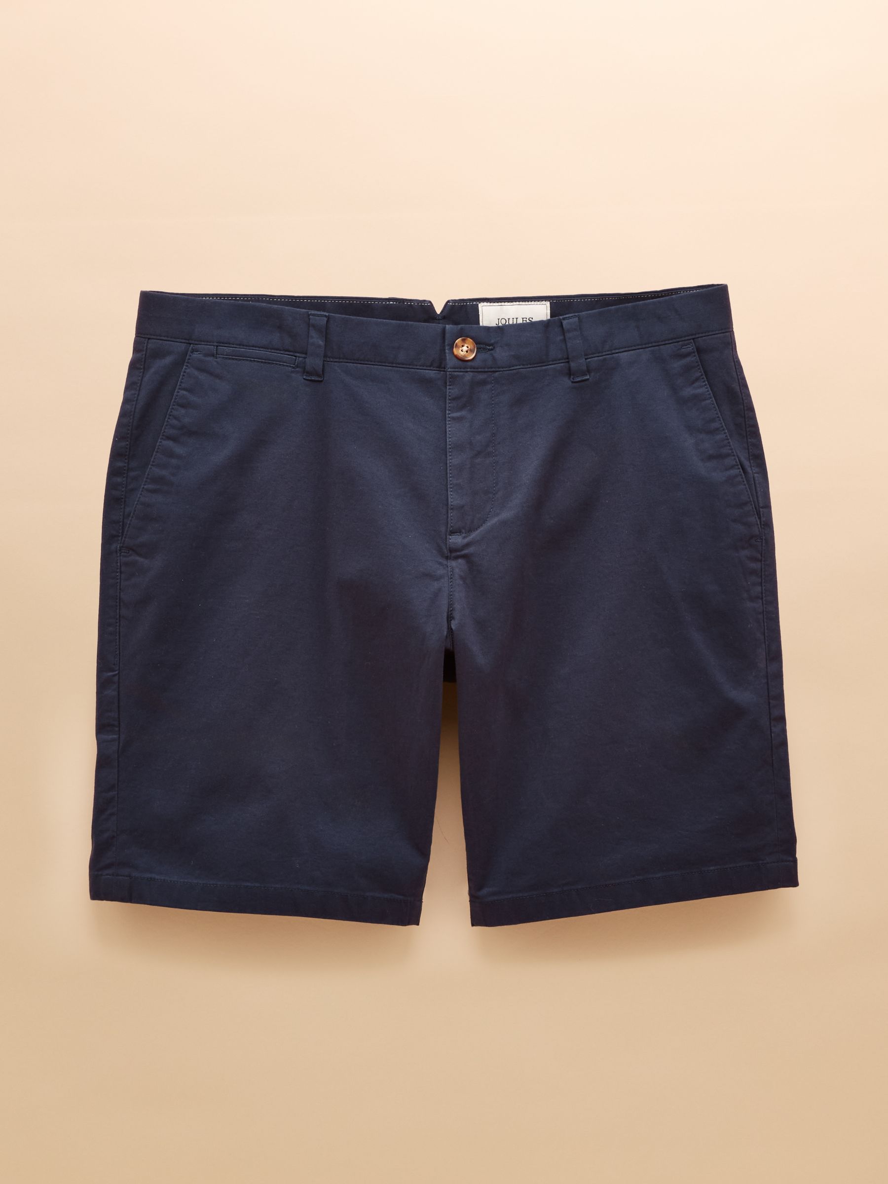Classic Fit Navy Chino Shorts - Image 7 of 7