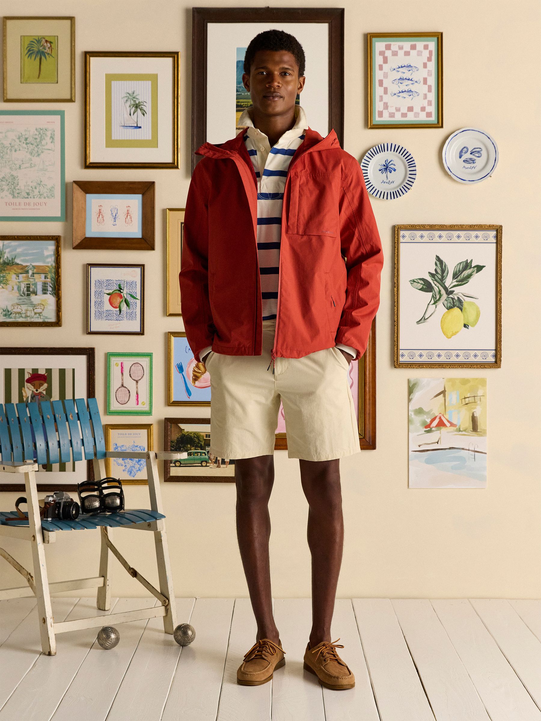 Classic Fit Sand Chino Shorts - Image 2 of 8