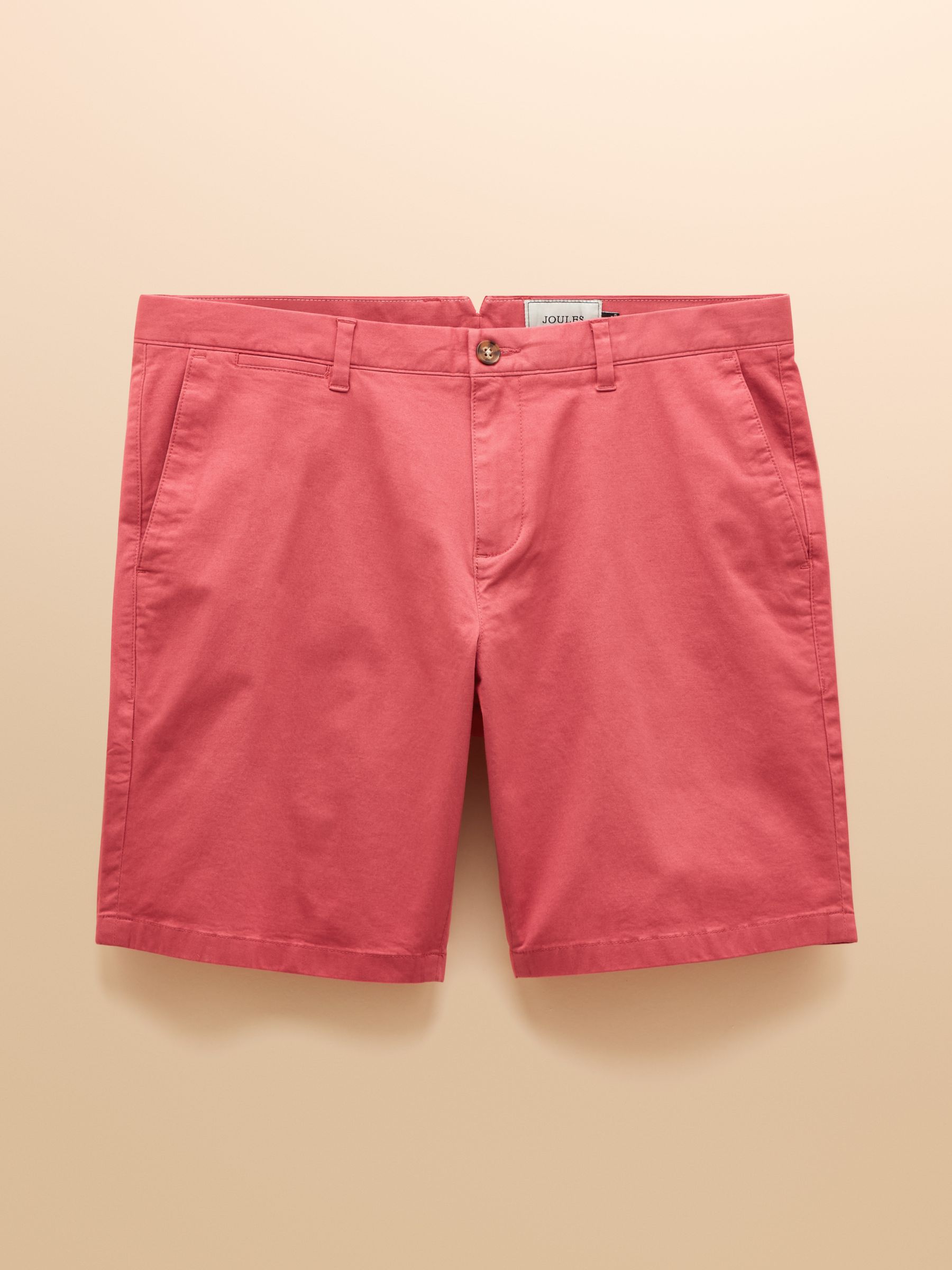 Classic Fit Rose Pink Chino Shorts - Image 9 of 9