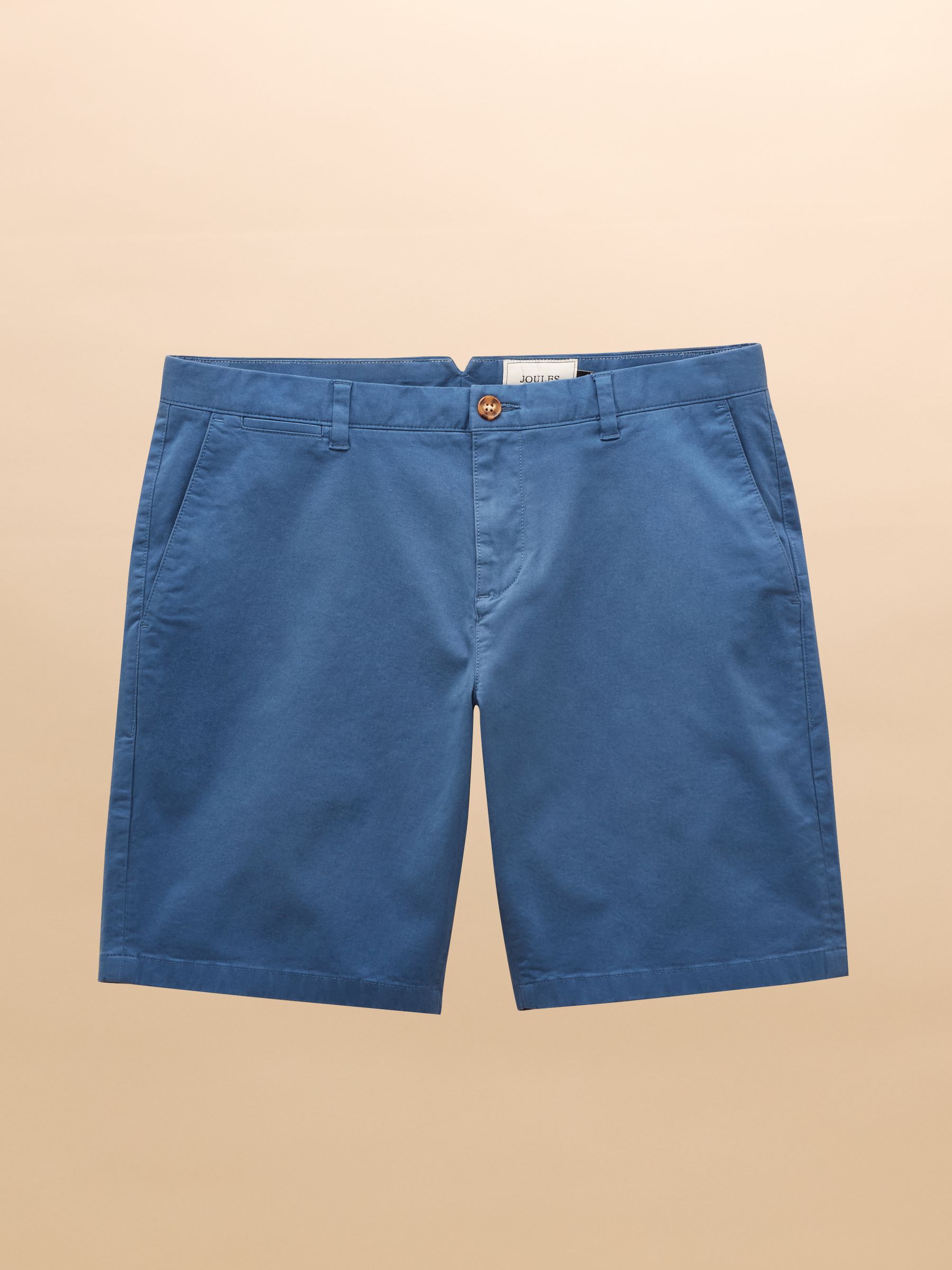 Classic Fit Blue Chino Shorts - Image 8 of 8