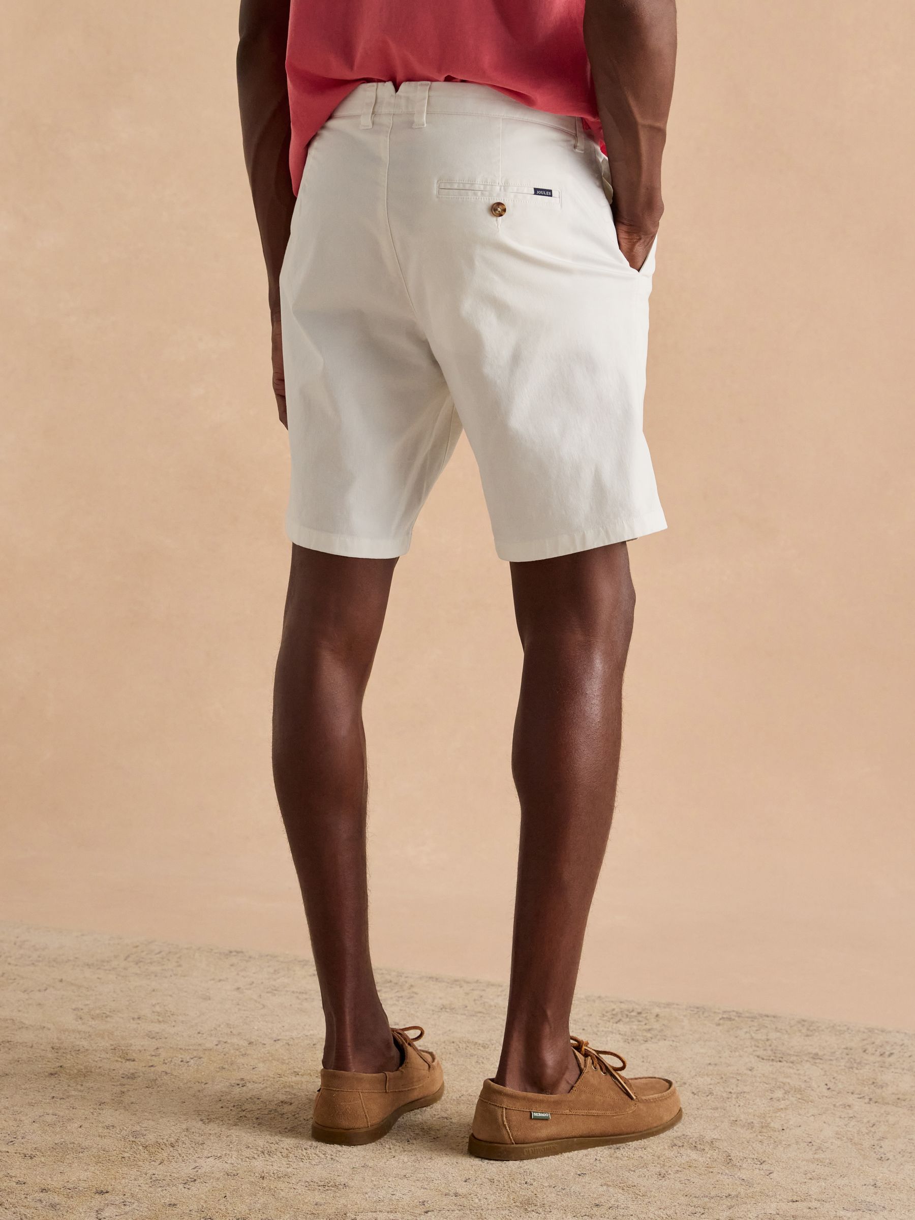 Classic Fit White Chino Shorts - Image 2 of 8