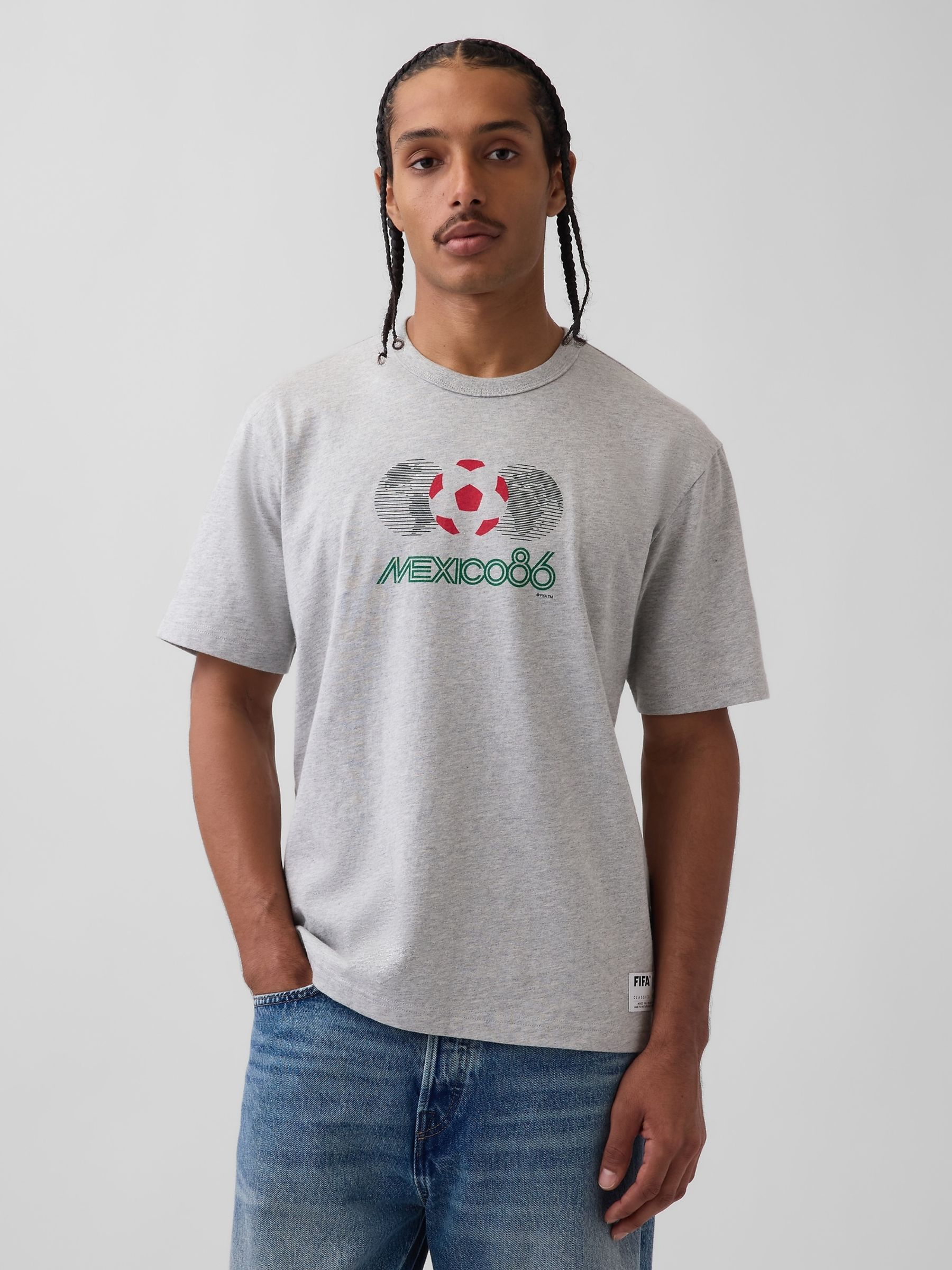Green Mexico FIFA WORLD CUP™ Relaxed Graphic Short Sleeve T-Shirt - Image 1 of 5