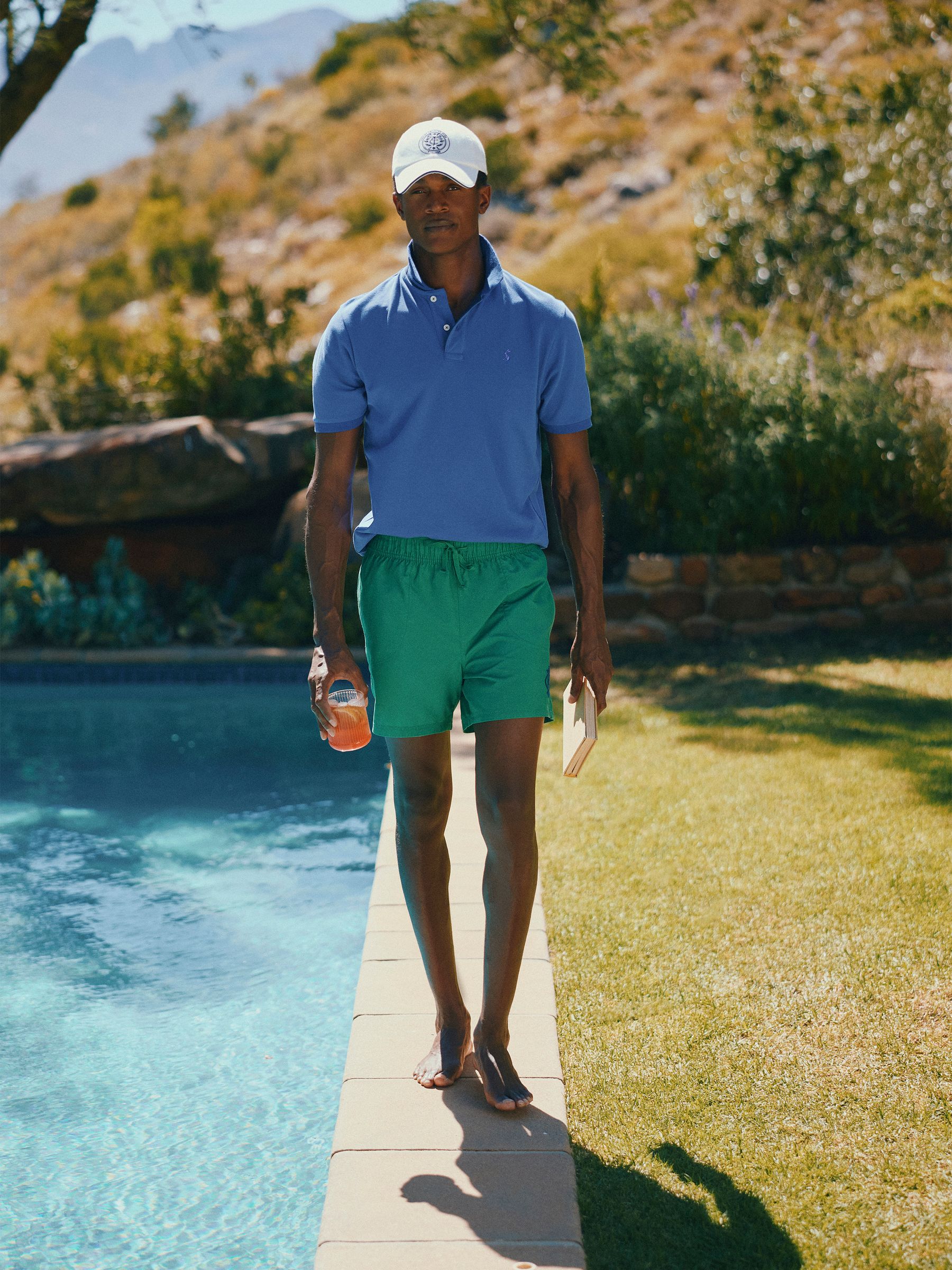 Overton Green Rugby Style Swim Shorts - Image 2 of 8