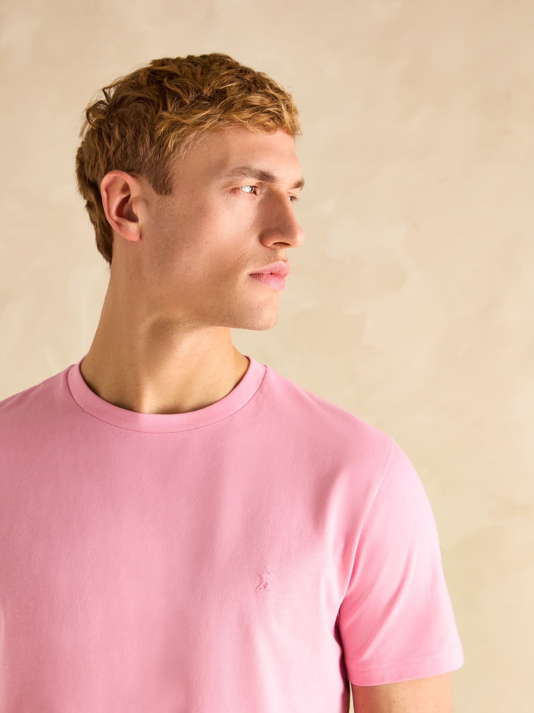 Everyday Light Pink Crew Neck T-Shirt - Image 5 of 6