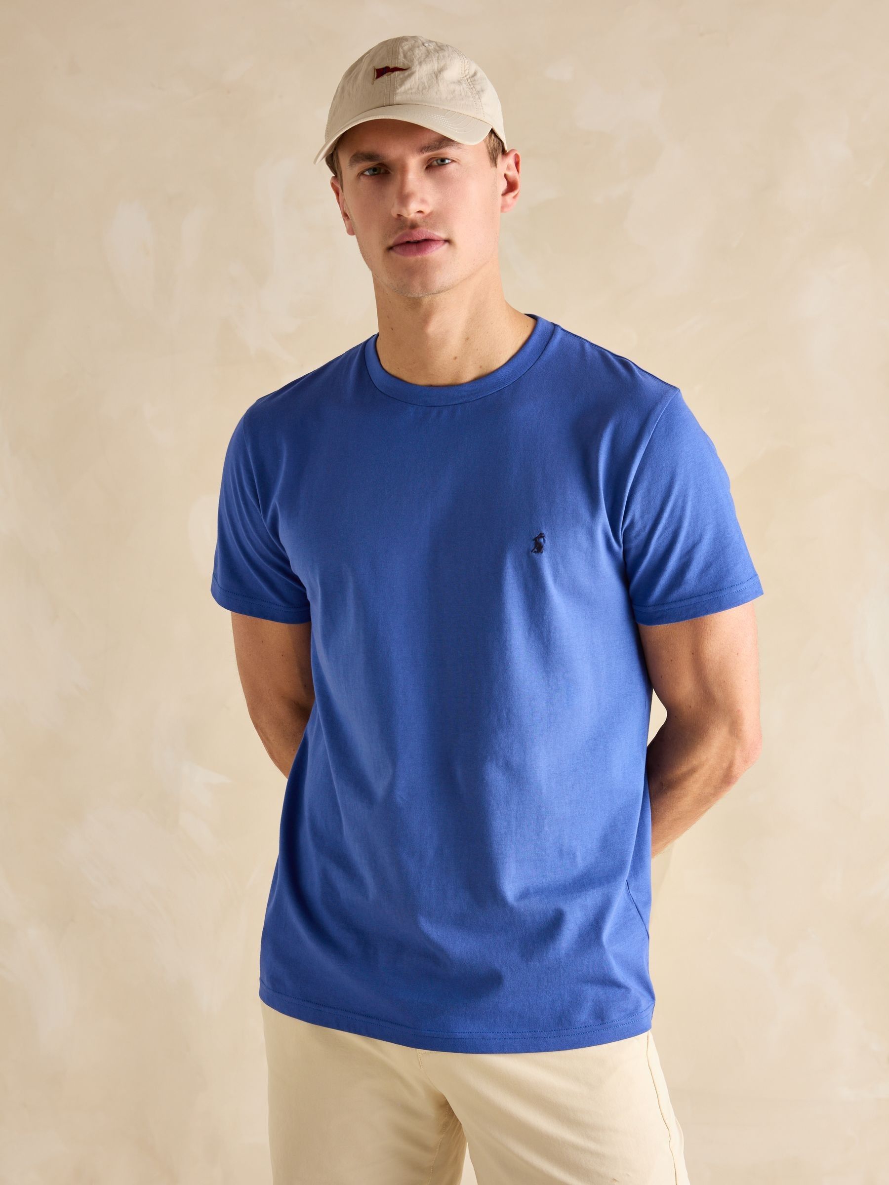 Everyday Dark Blue Crew Neck T-Shirt - Image 1 of 6
