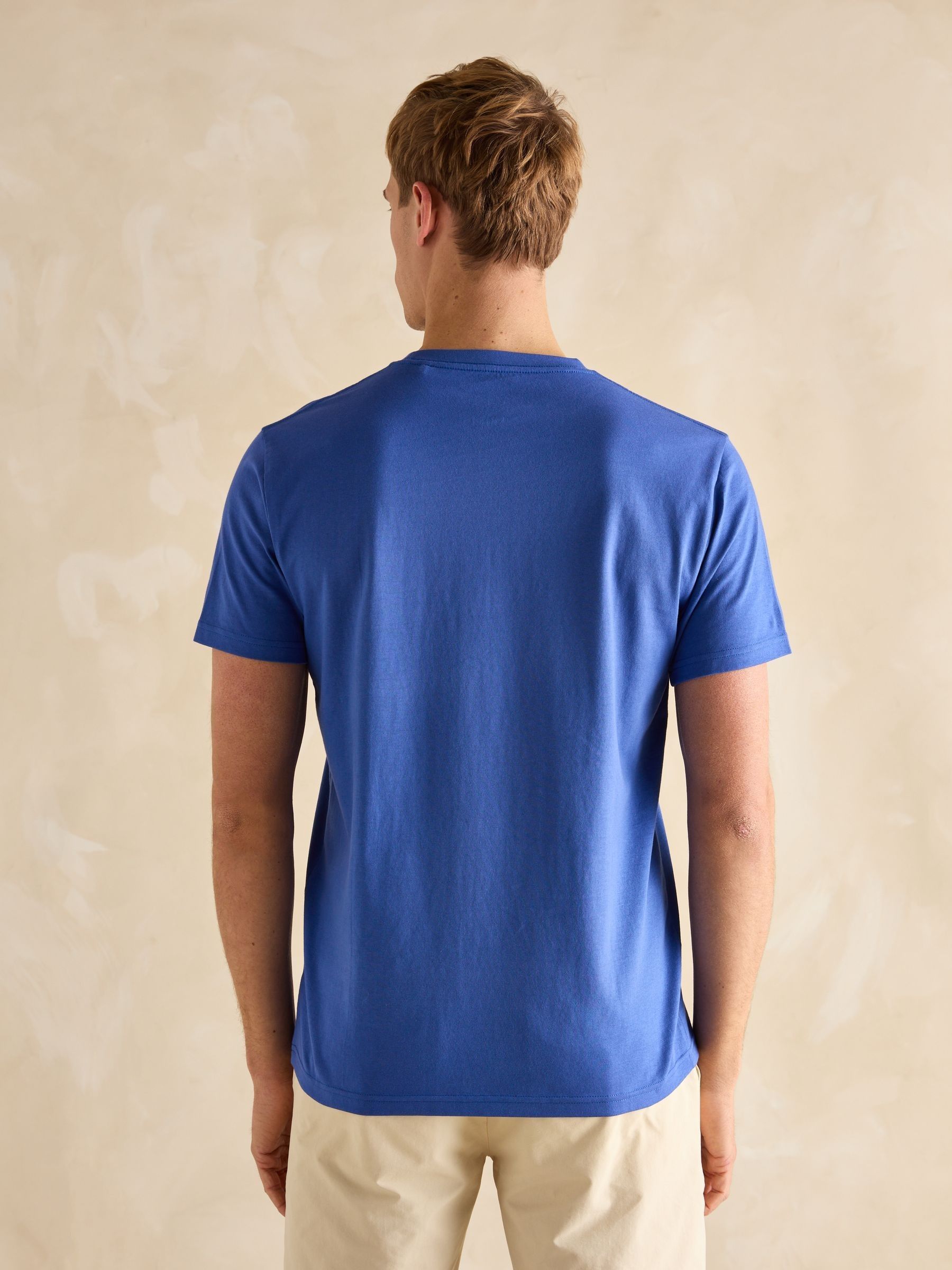 Everyday Dark Blue Crew Neck T-Shirt - Image 2 of 6