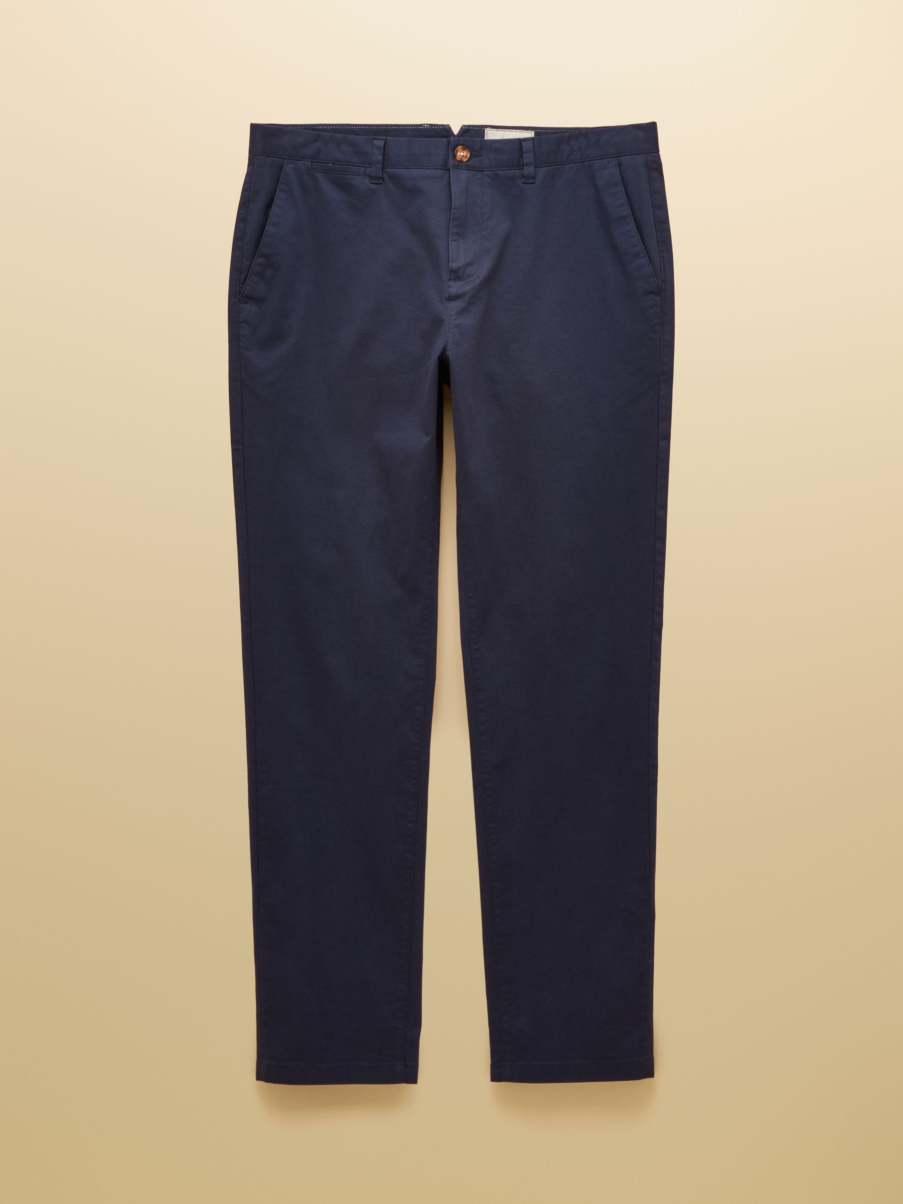 Classic Fit Navy Chino Trousers - Image 8 of 8