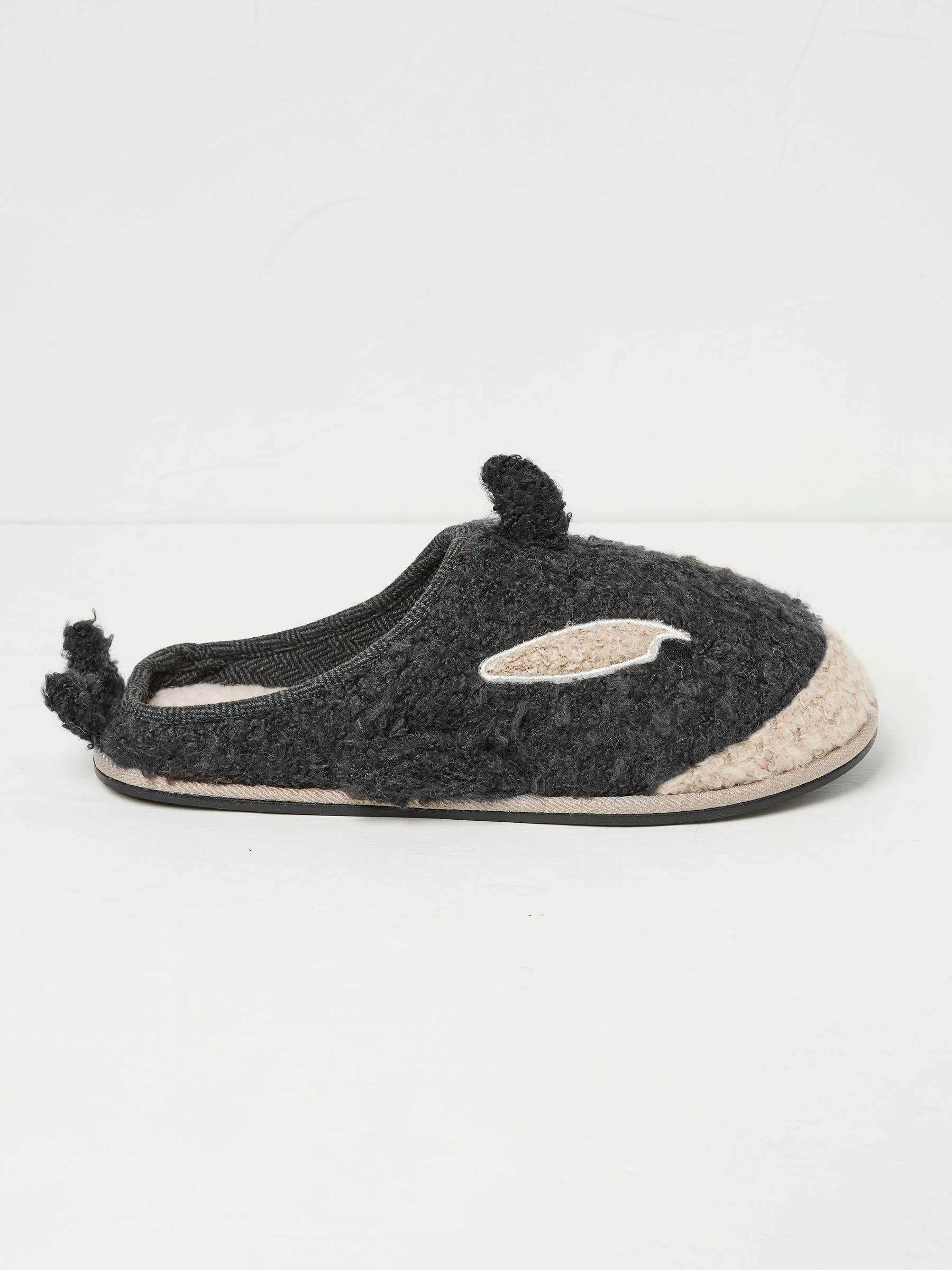 Kev Grey Killer Whale Slippers - Image 2 of 2