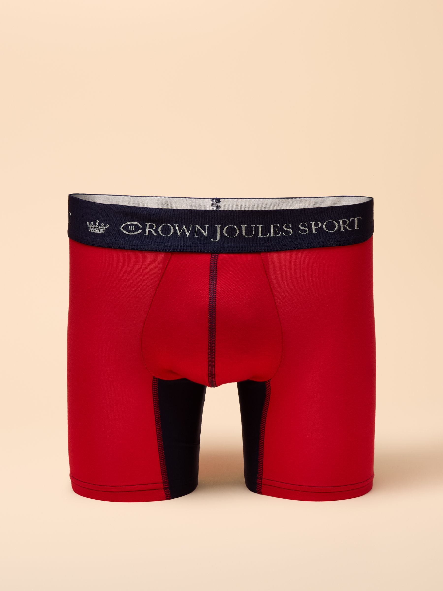 Get A Move On Navy/Red Pack of Two Sports Boxers - Image 3 of 4