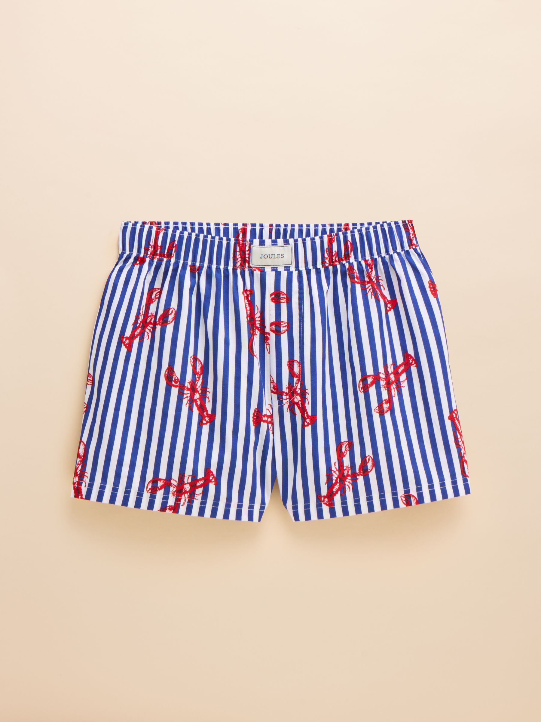 Red Lobster Print Woven Boxers - Image 1 of 3