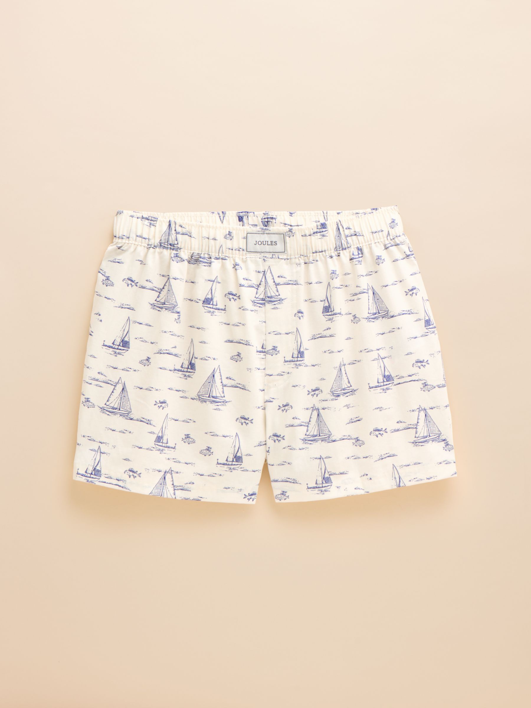 White Toile de Jouy Woven Boxers - Image 1 of 3 White Toile de Jouy Woven Boxers - Image 1 of 3
