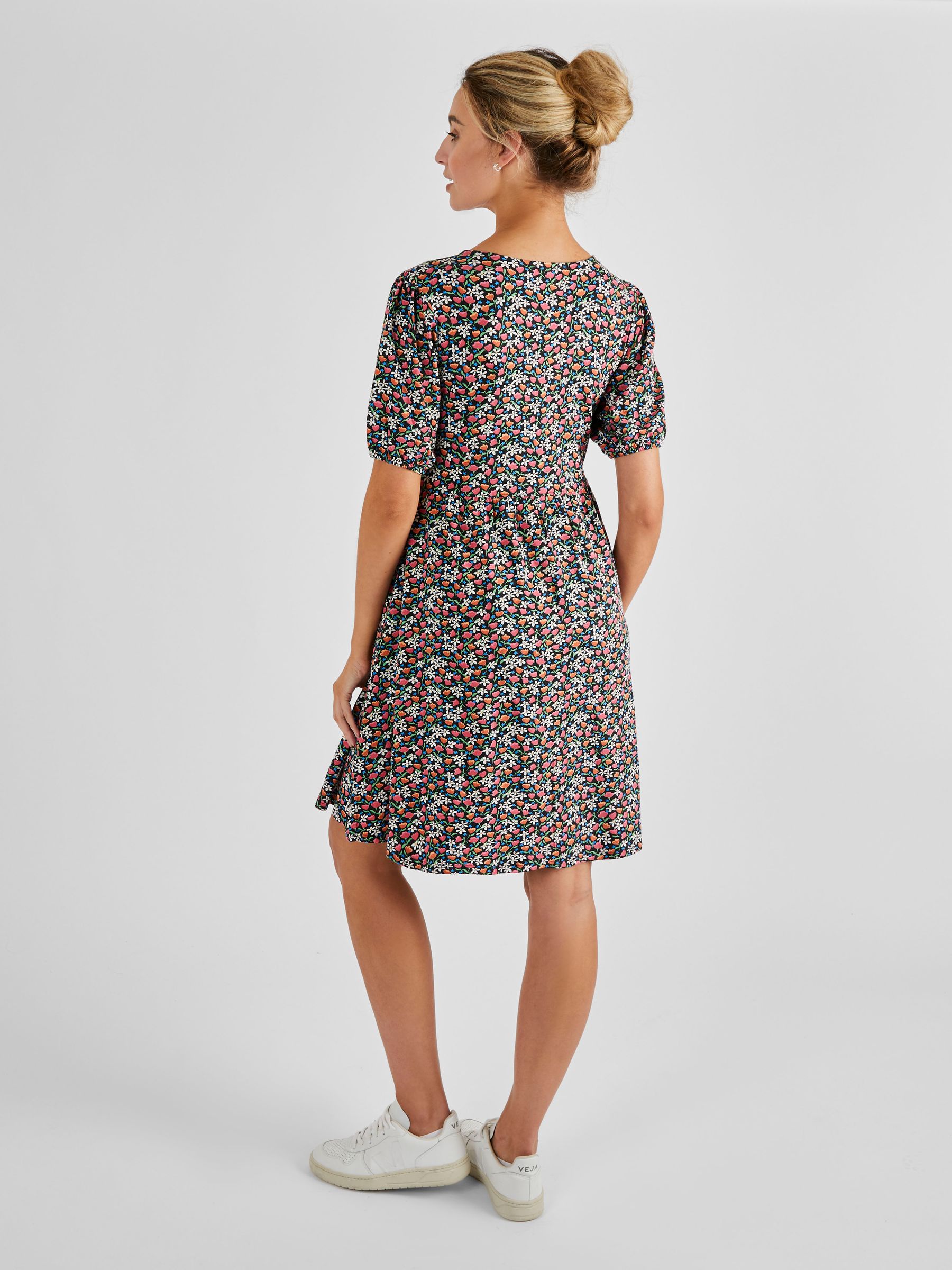 Black Floral Dress - Image 3 of 5