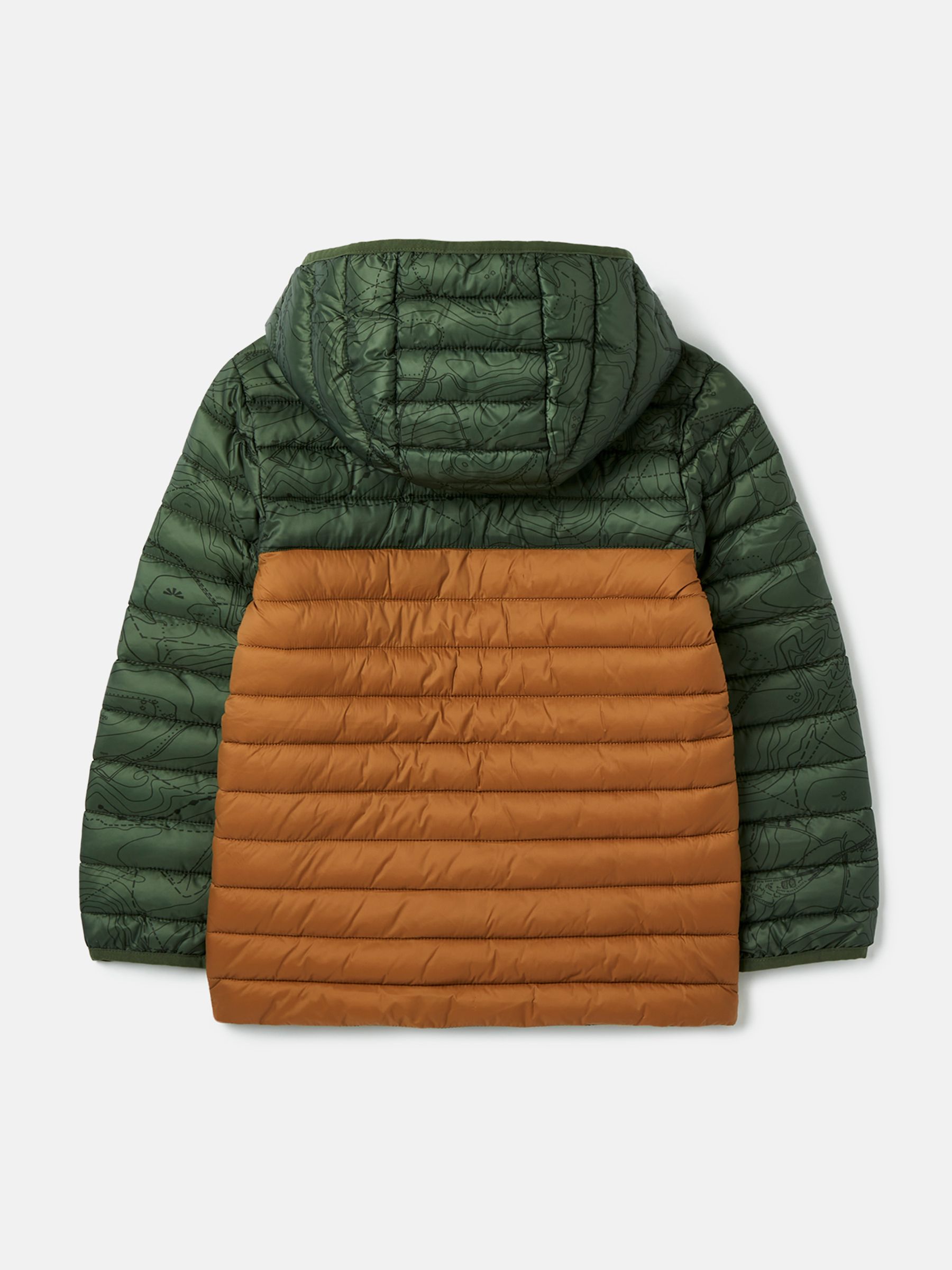 Green Showerproof Padded Packable Coat - Image 2 of 6