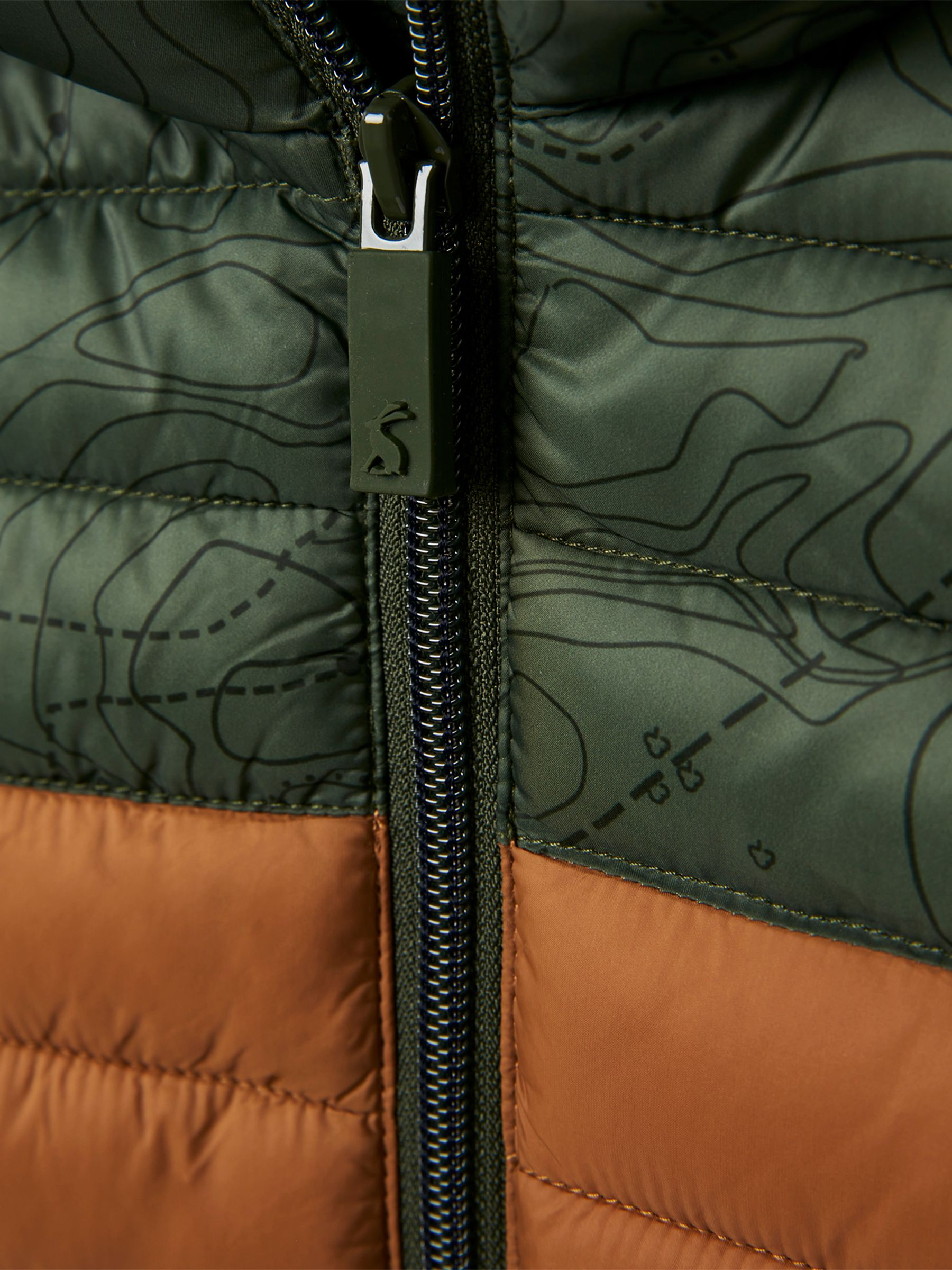 Green Showerproof Padded Packable Coat - Image 3 of 6