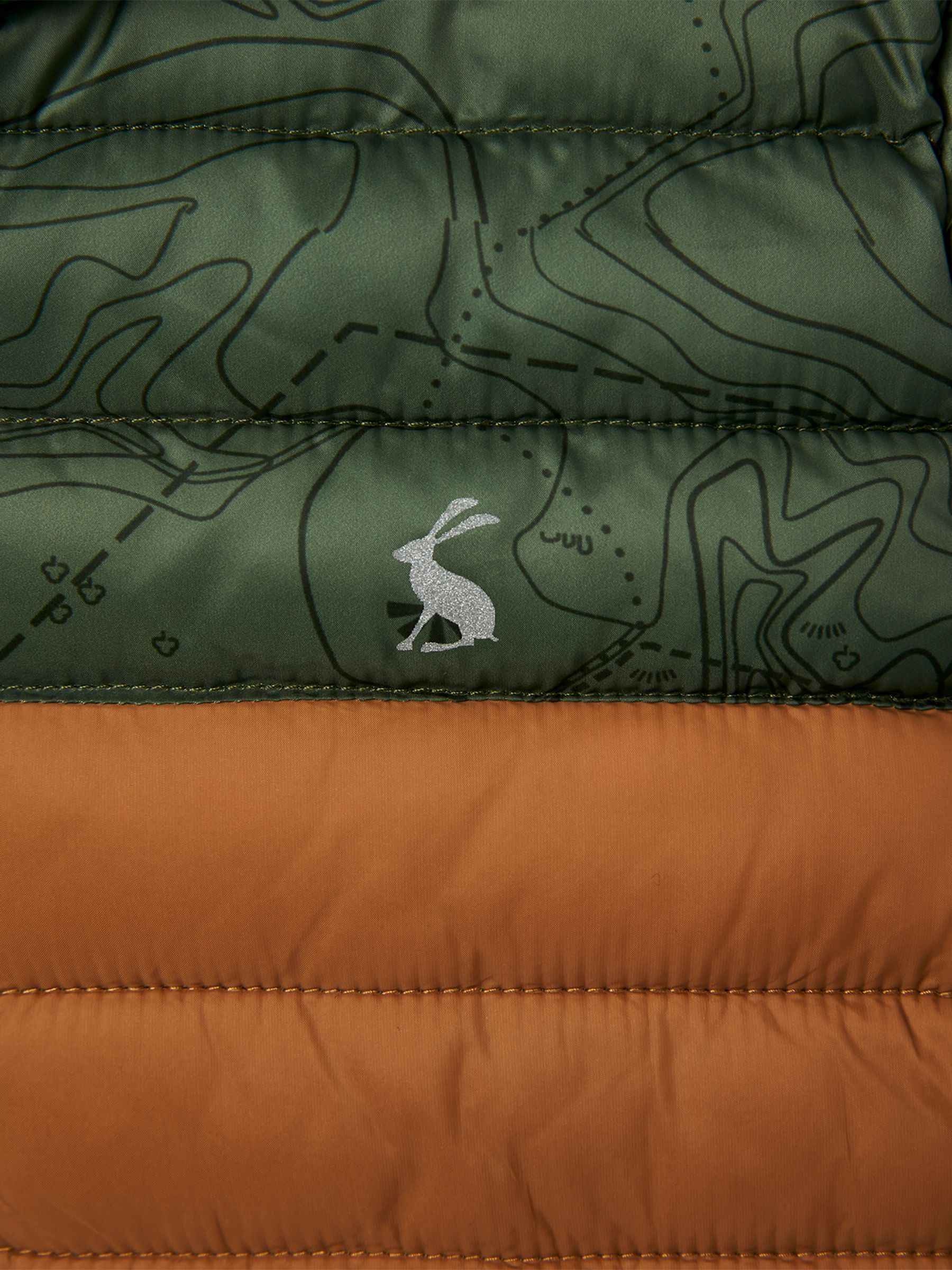 Green Showerproof Padded Packable Coat - Image 6 of 6