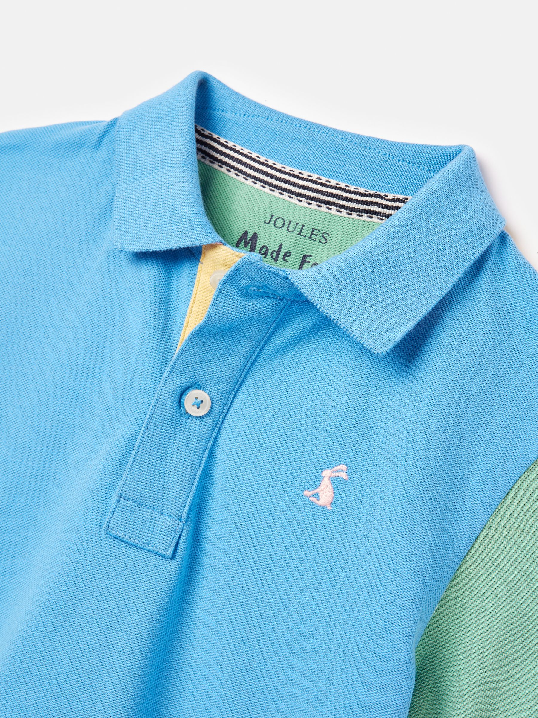 Boys' Woody Multi Pique Cotton Polo Shirt - Image 2 of 7
