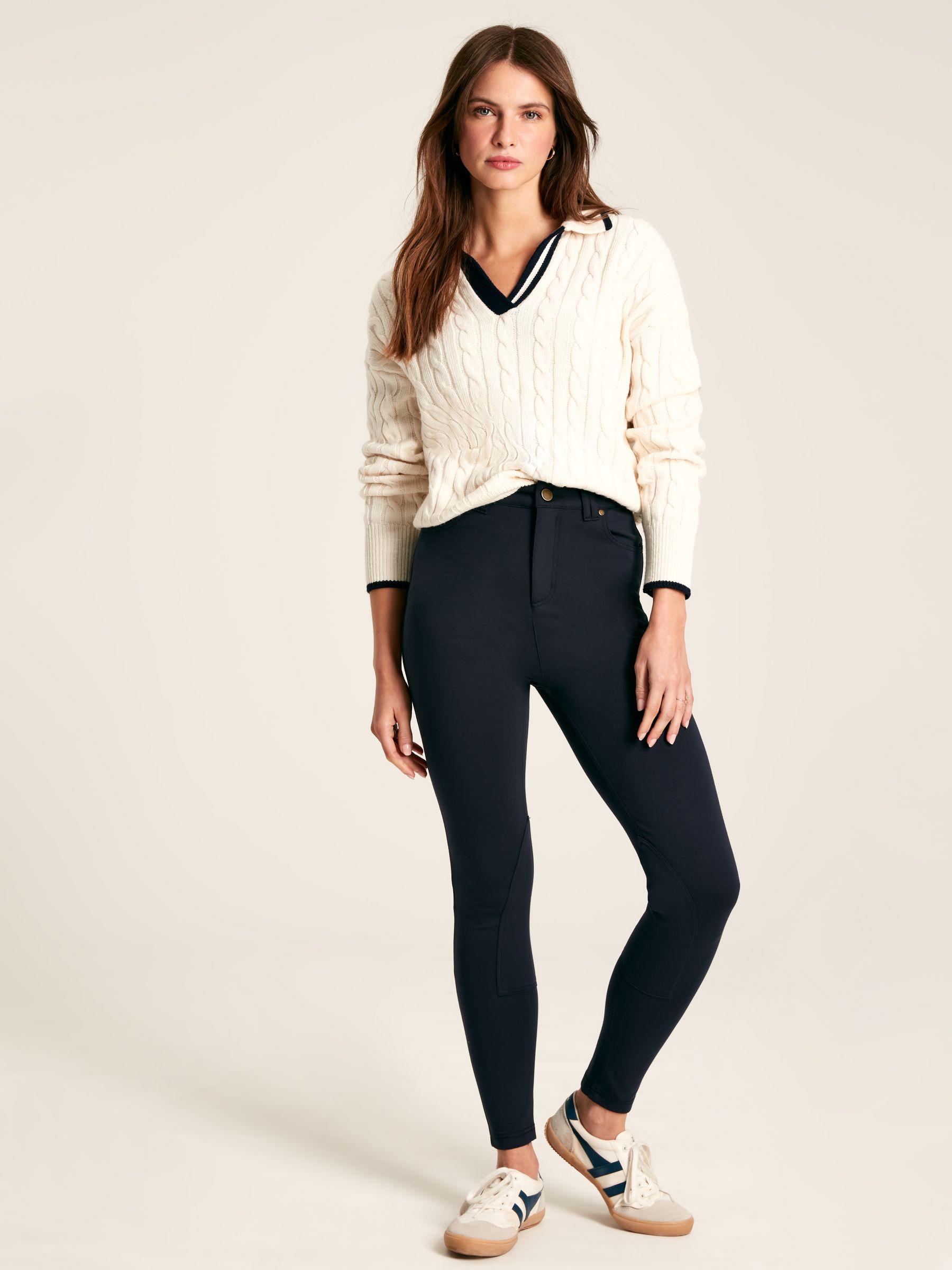 Rue Navy Blue Jodhpur Trousers - Image 3 of 6