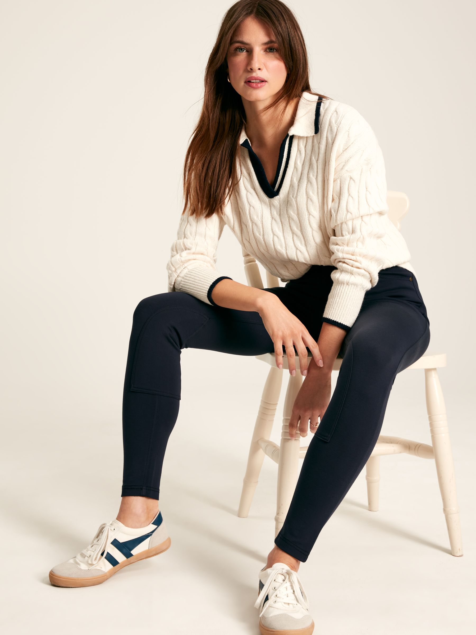 Rue Navy Blue Jodhpur Trousers - Image 4 of 6