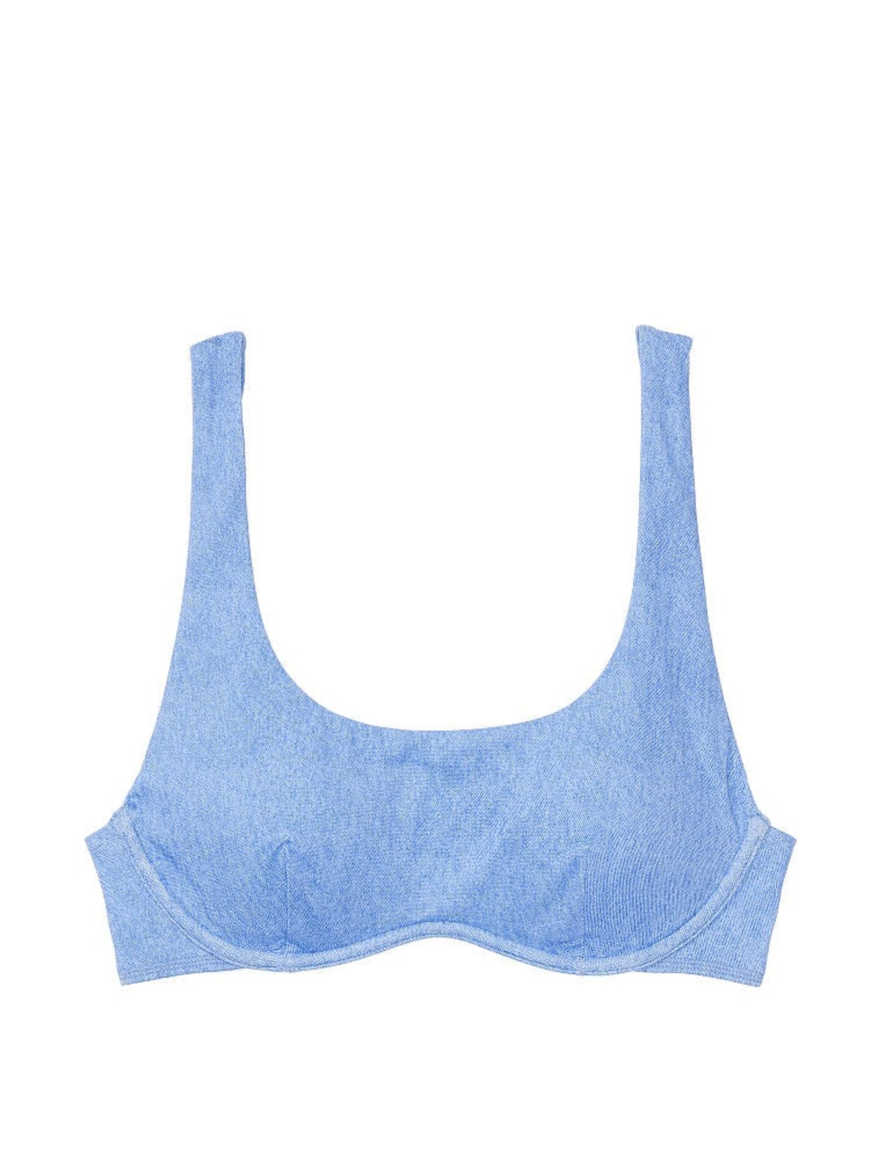 Blue Wired Bikini Top - Image 3 of 3