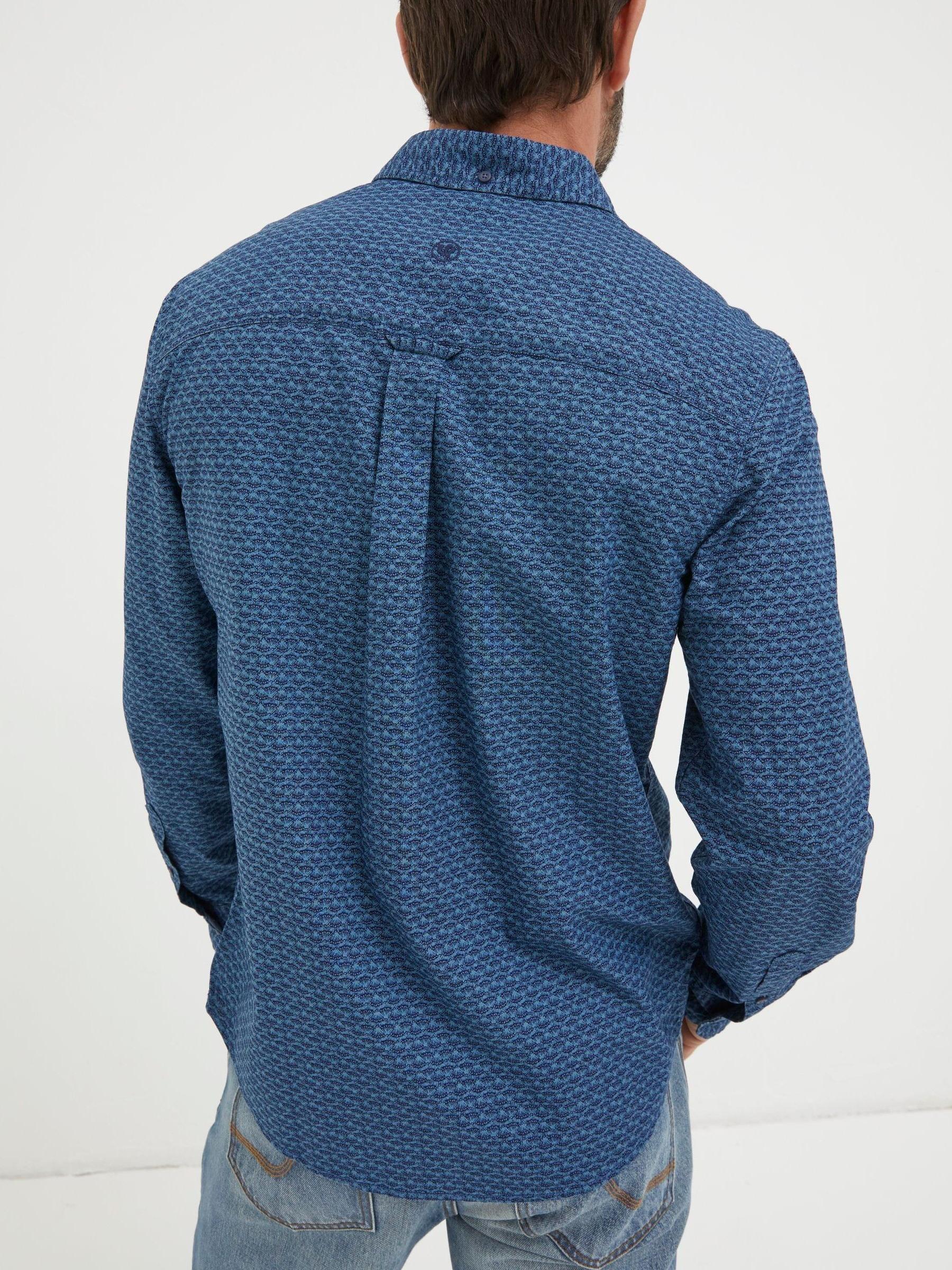 Blue Fanmore Print Shirt - Image 2 of 4