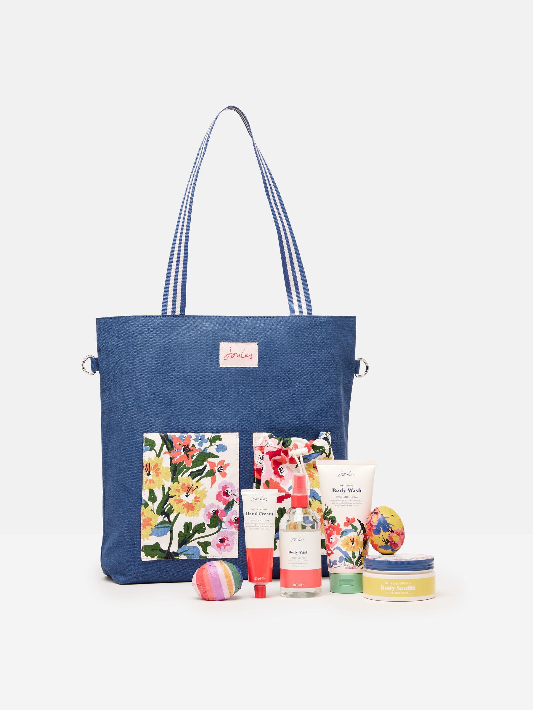Blue Weekend Tote Bag & Toiletries - Image 1 of 7