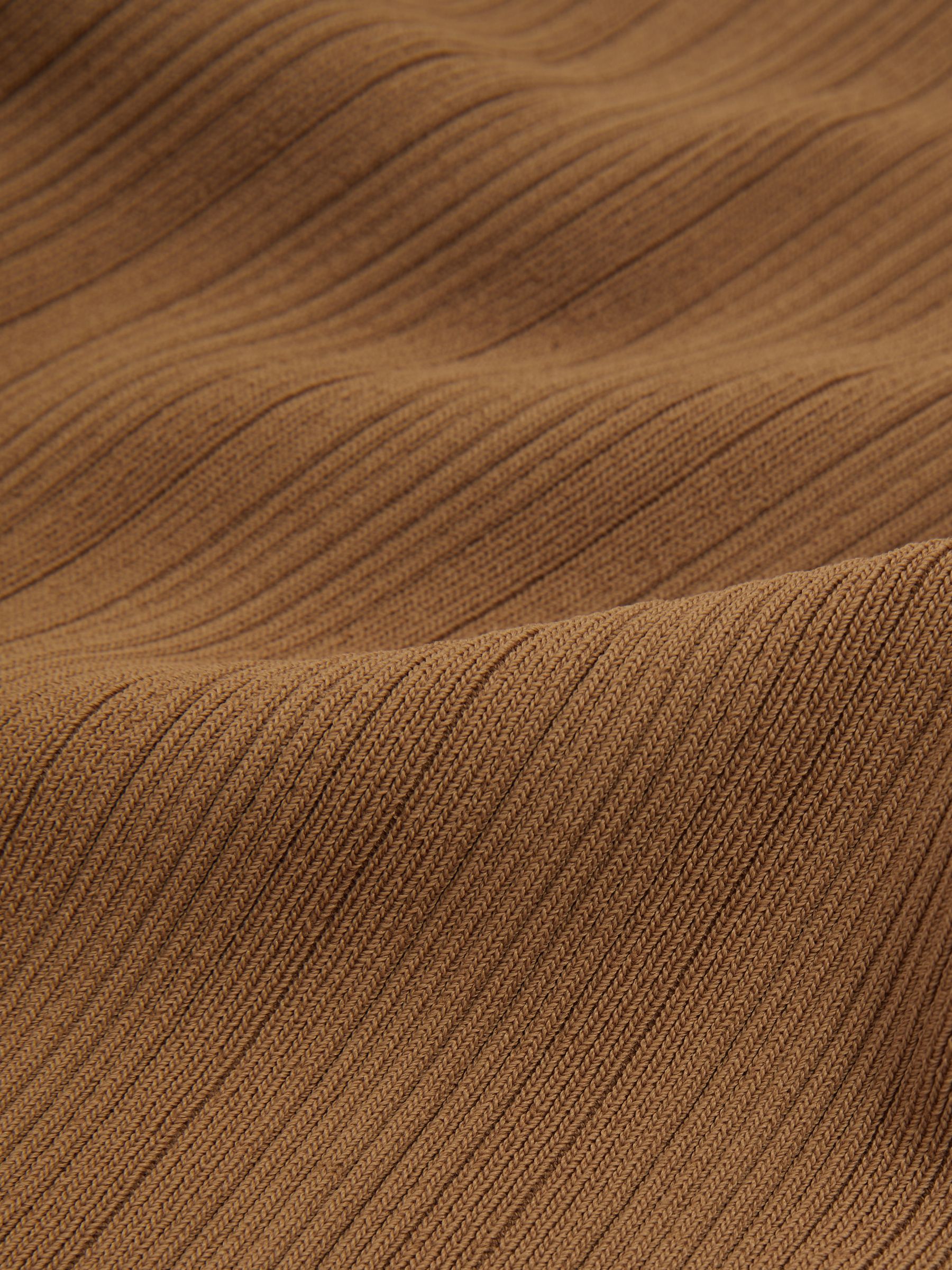 Good American Plisse Maxi Dress in Tan - Image 5 of 5